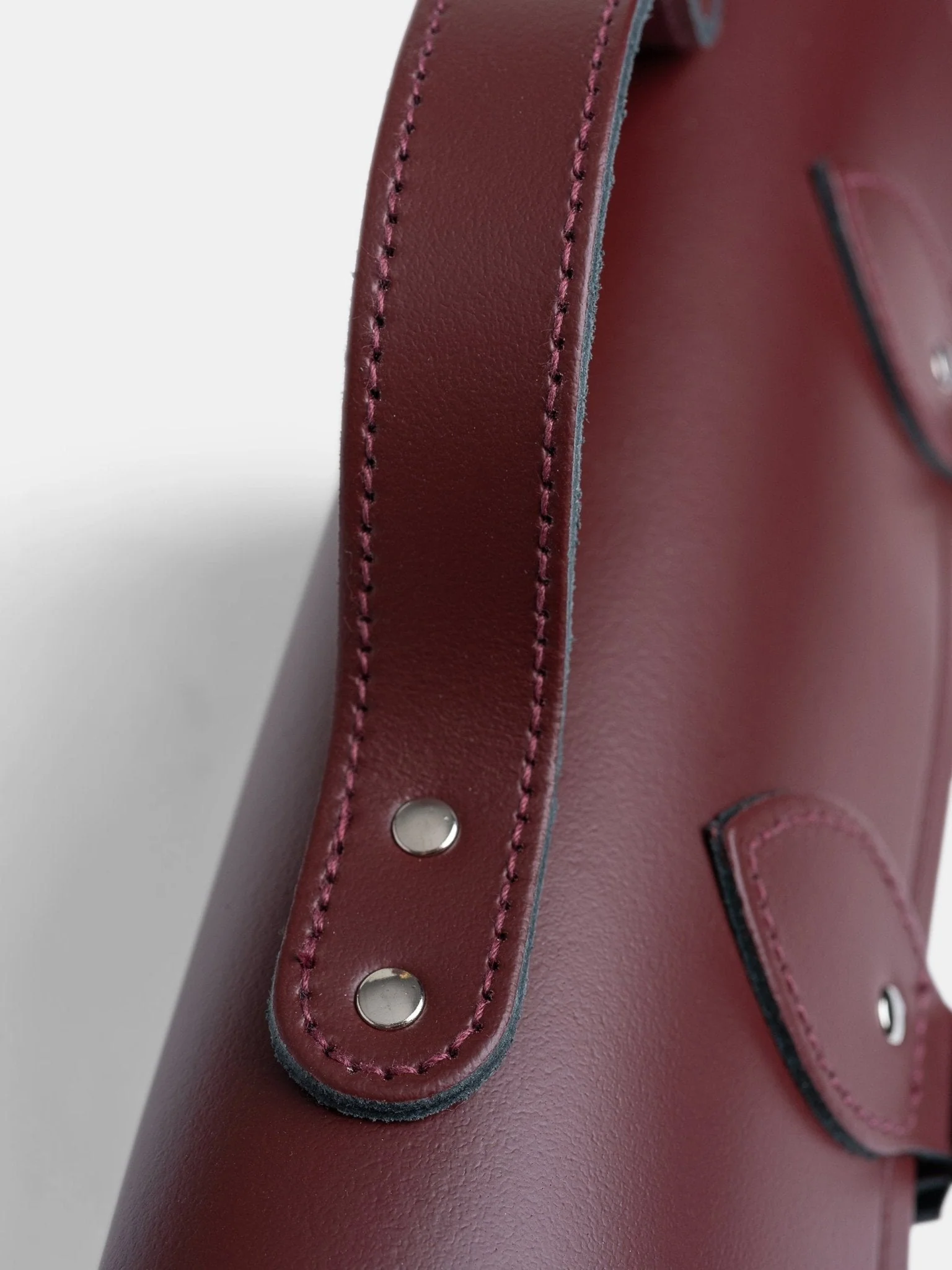 The 11 Inch Batchel - Oxblood - Image 8
