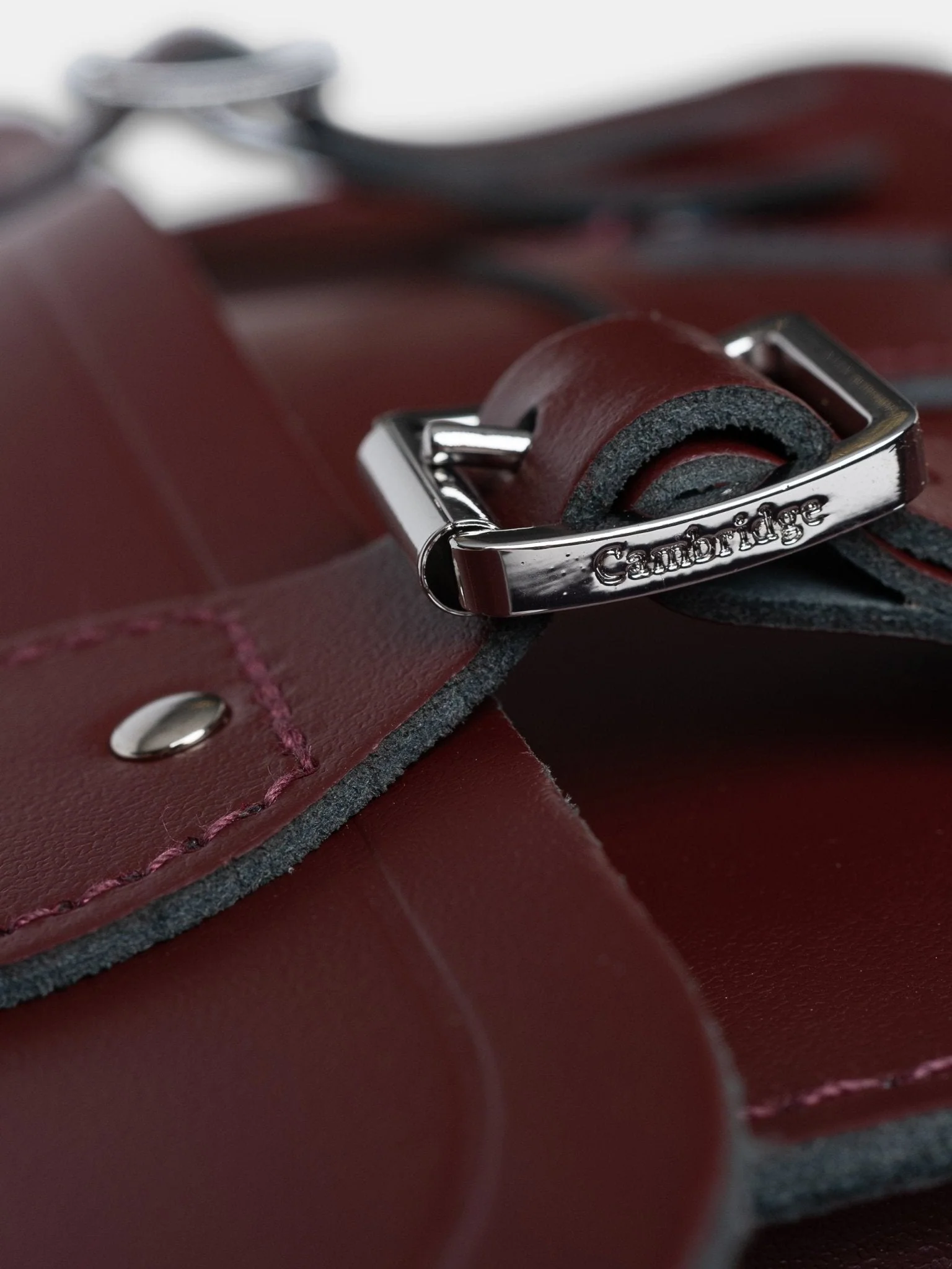 The 13 Inch Batchel - Oxblood - Image 8