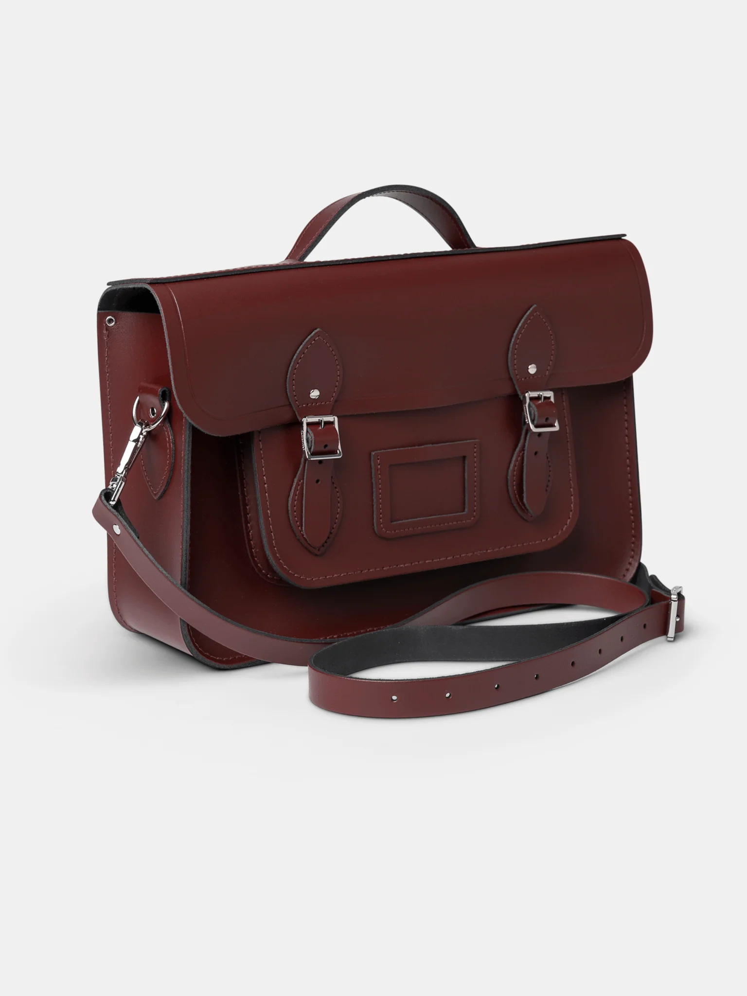 The 15 Inch Batchel -  Oxblood - Image 3