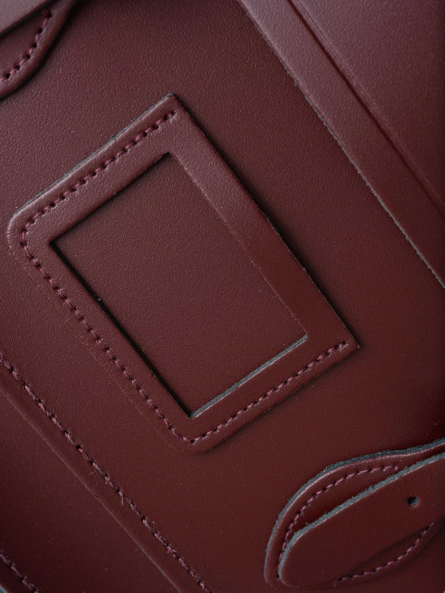 The 15 Inch Batchel -  Oxblood - Image 6