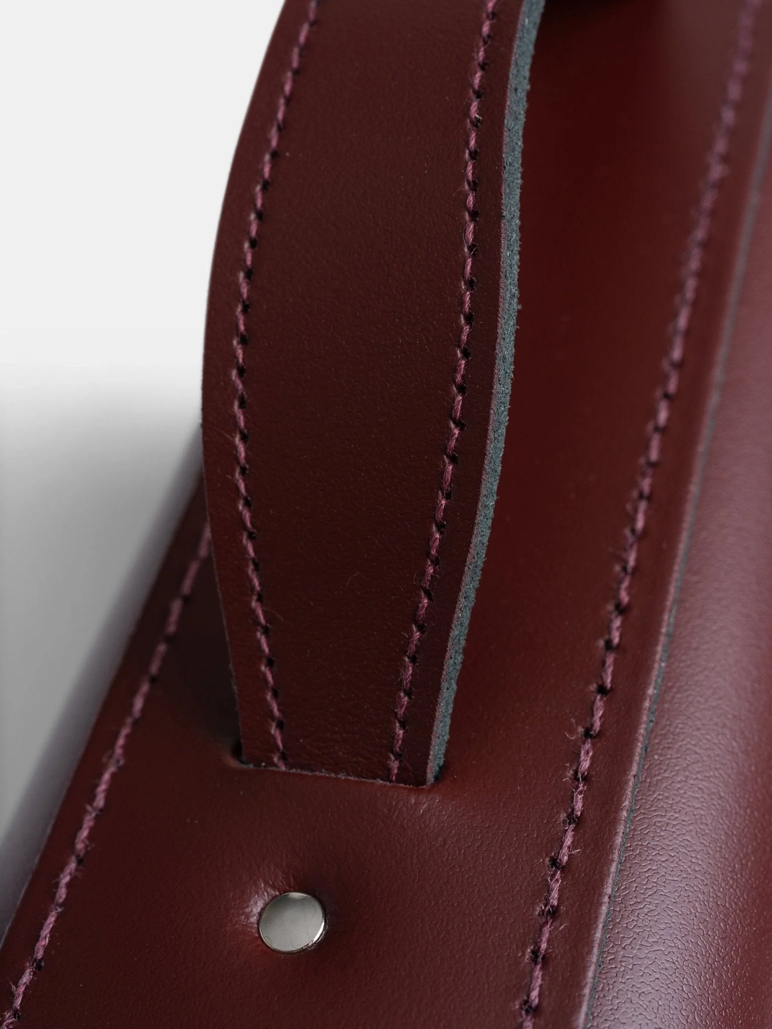 The 15 Inch Batchel -  Oxblood - Image 7