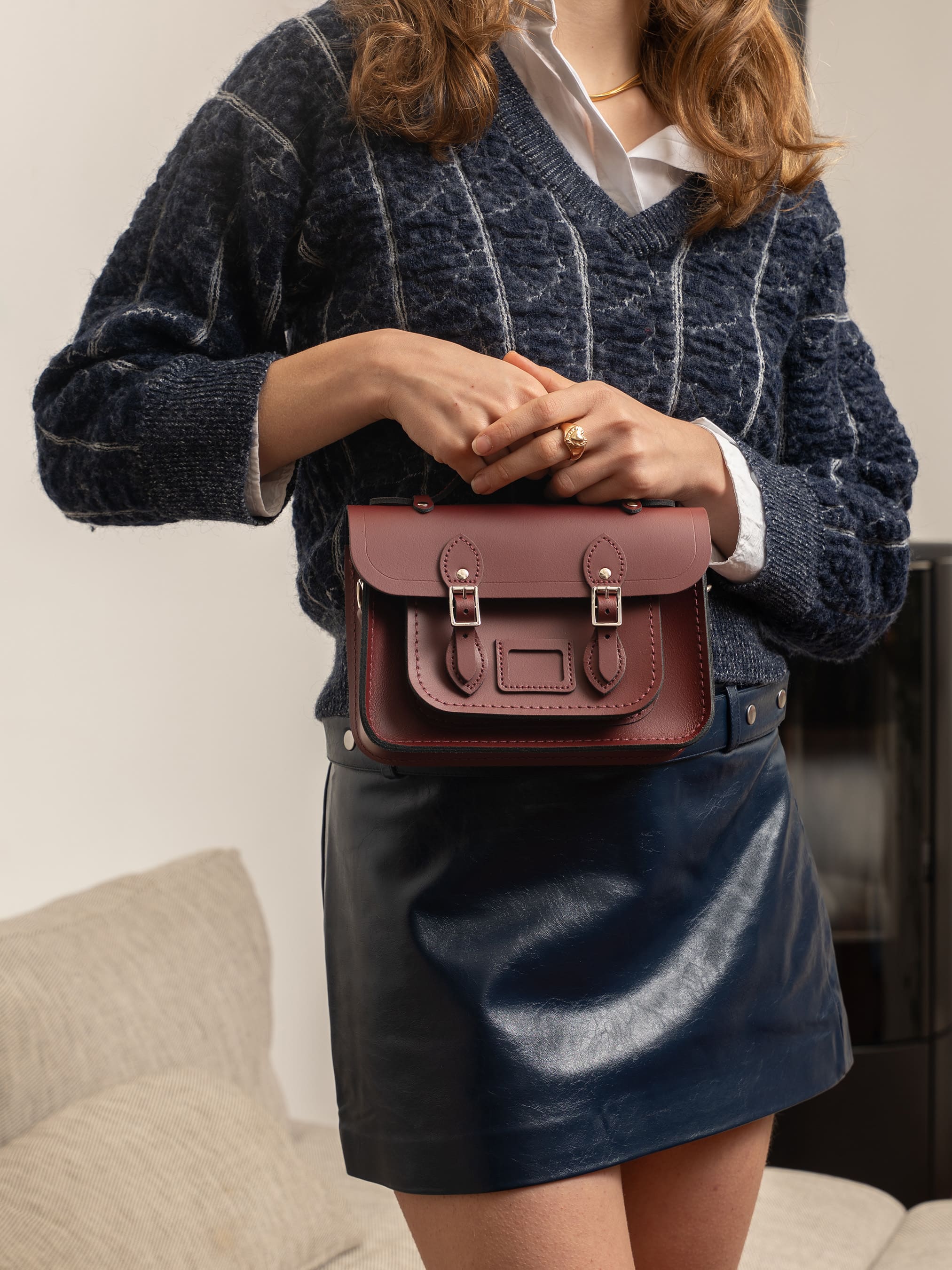 The Mini -  Oxblood - Image 6