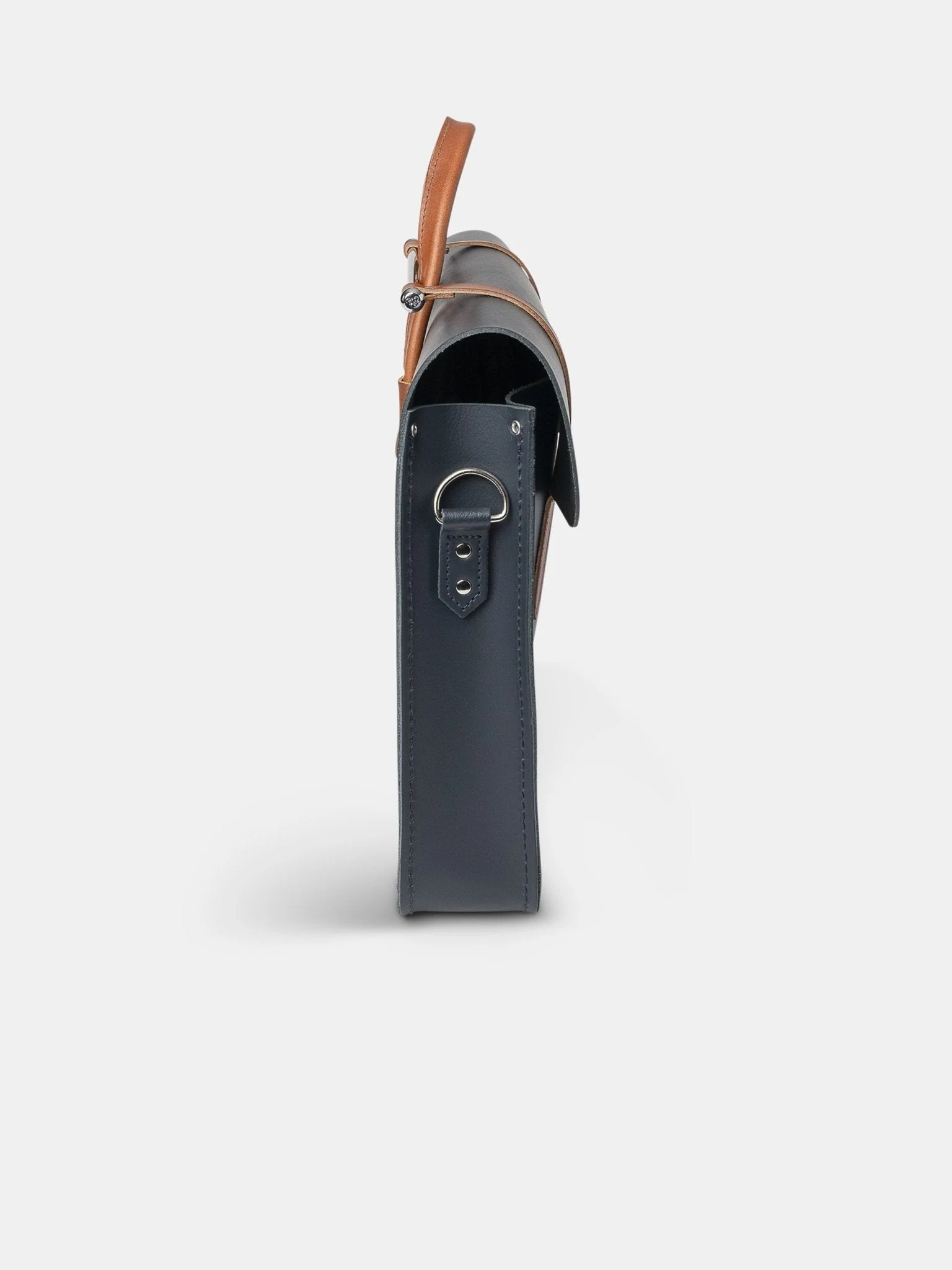 The Music Case - Navy & Tan - Image 5