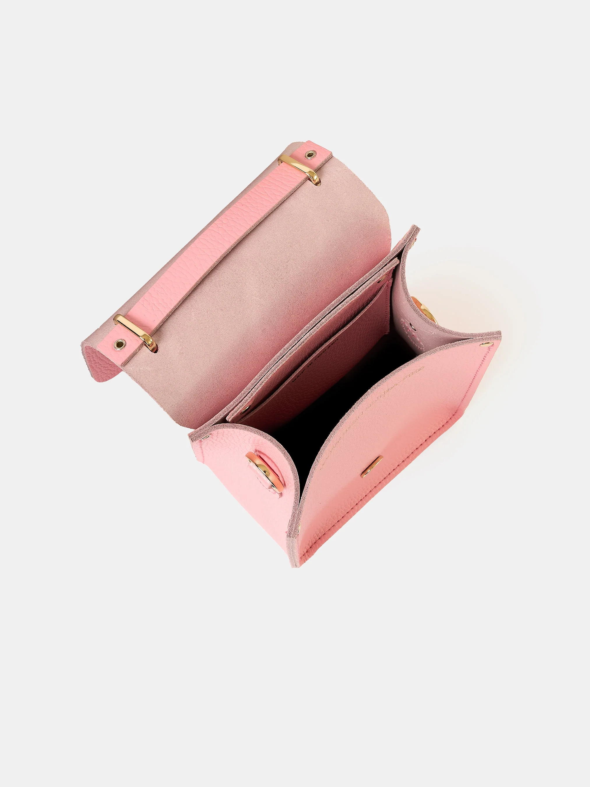 The Binocular Bag - Popular Pink Celtic with 'G' Plate - Image 6