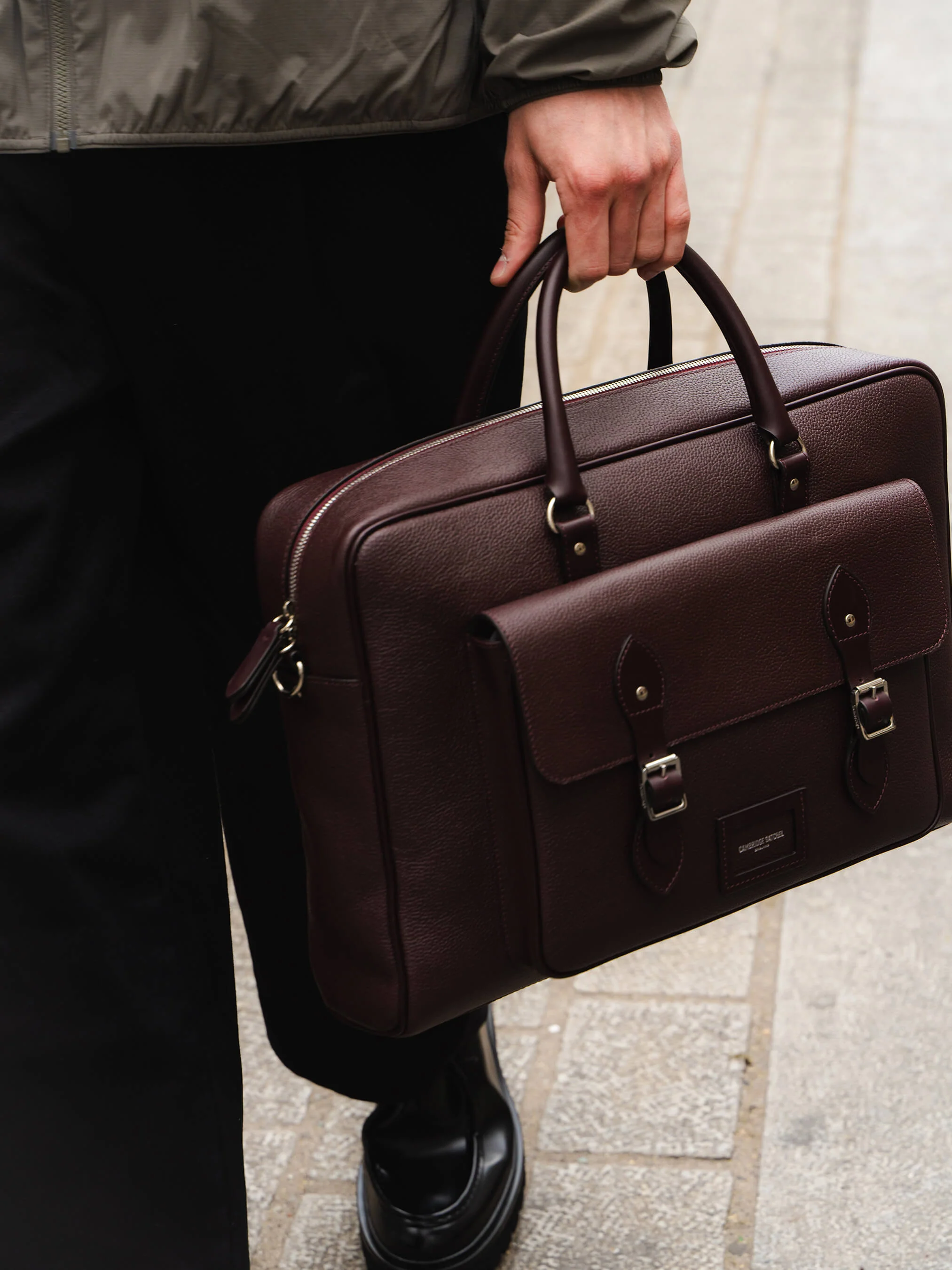 The Brief - Bordeaux Calf Grain - Image 3