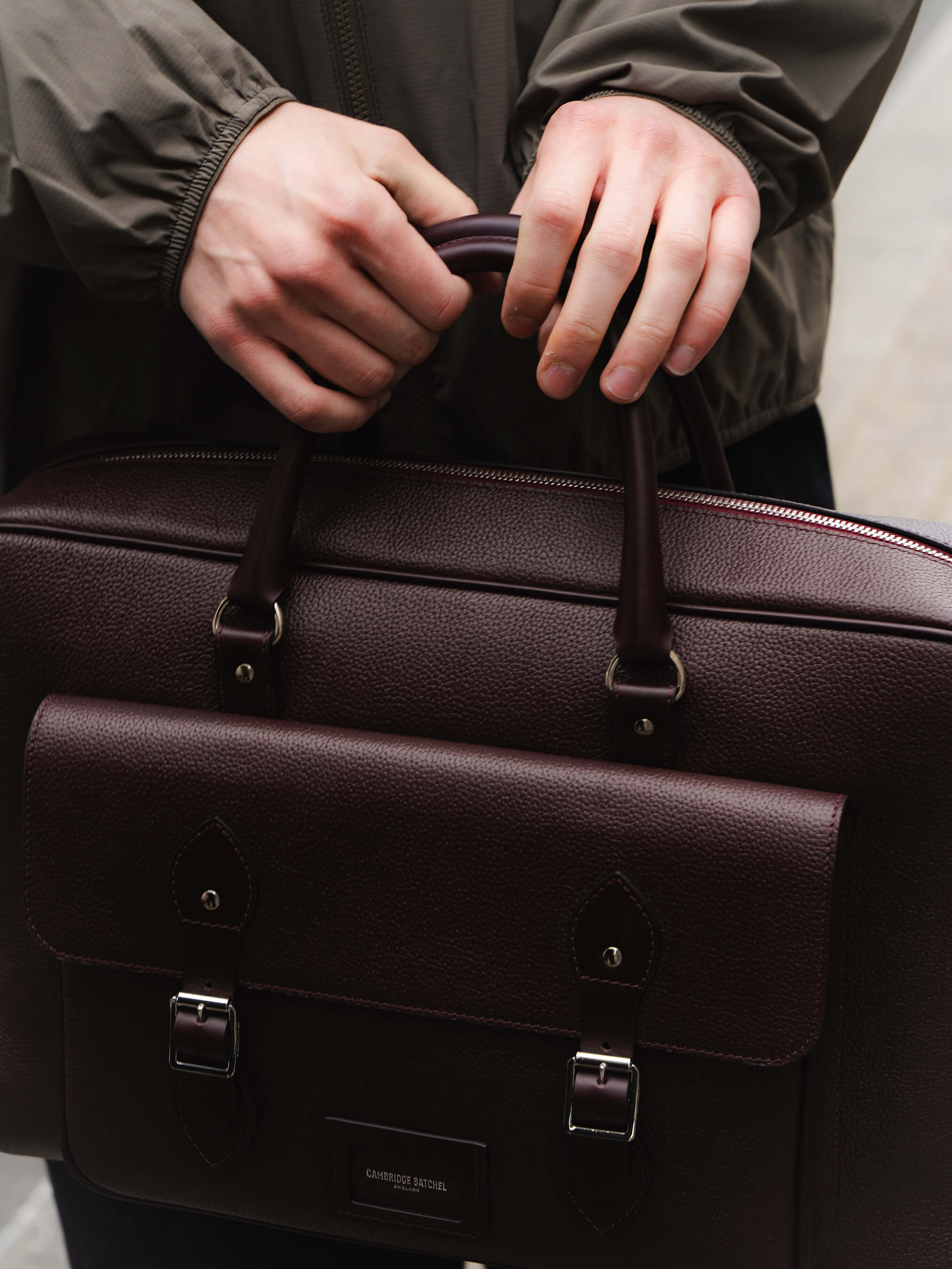 The Brief - Bordeaux Calf Grain - Image 6