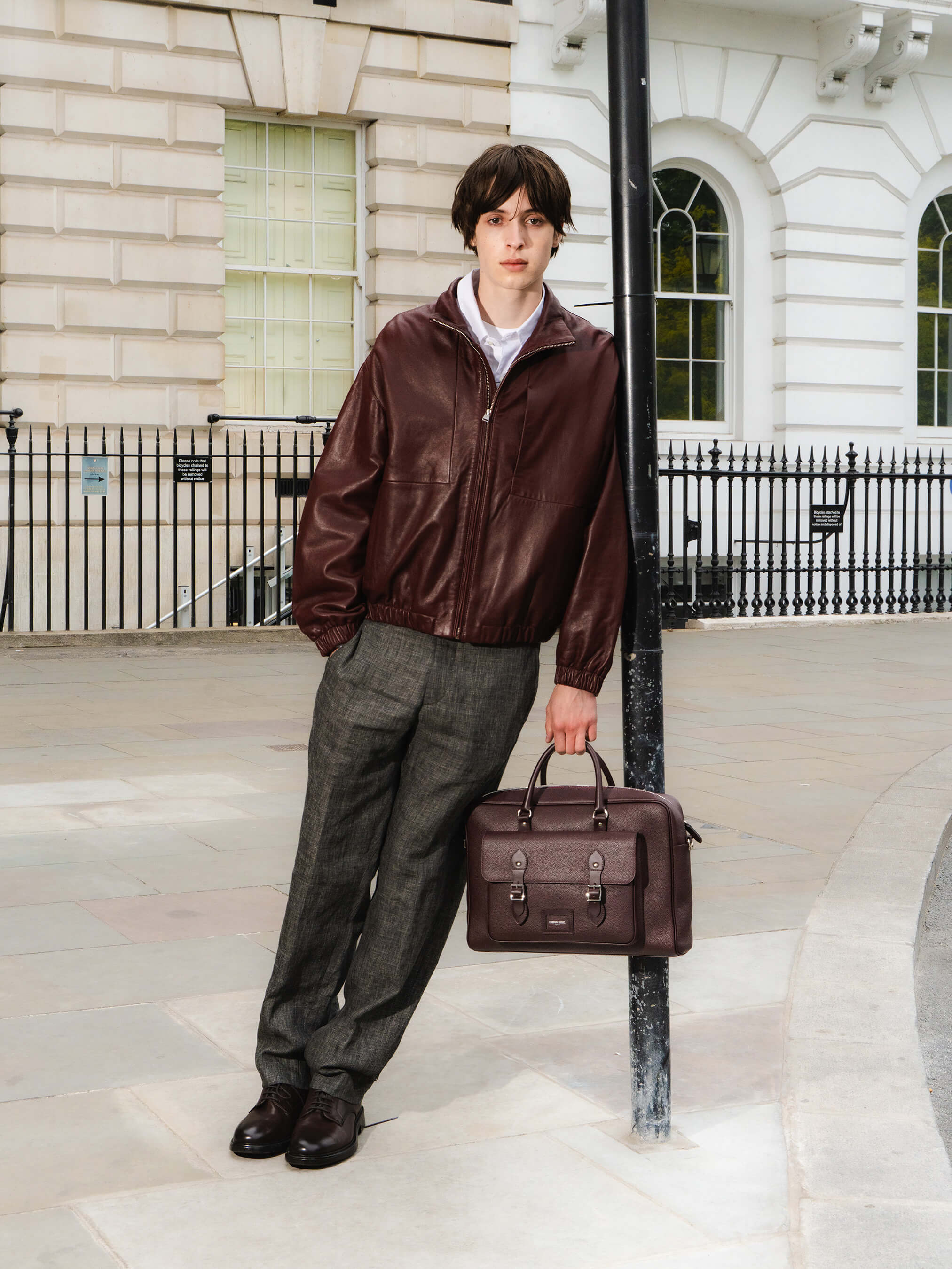 The Brief - Bordeaux Calf Grain - Image 7