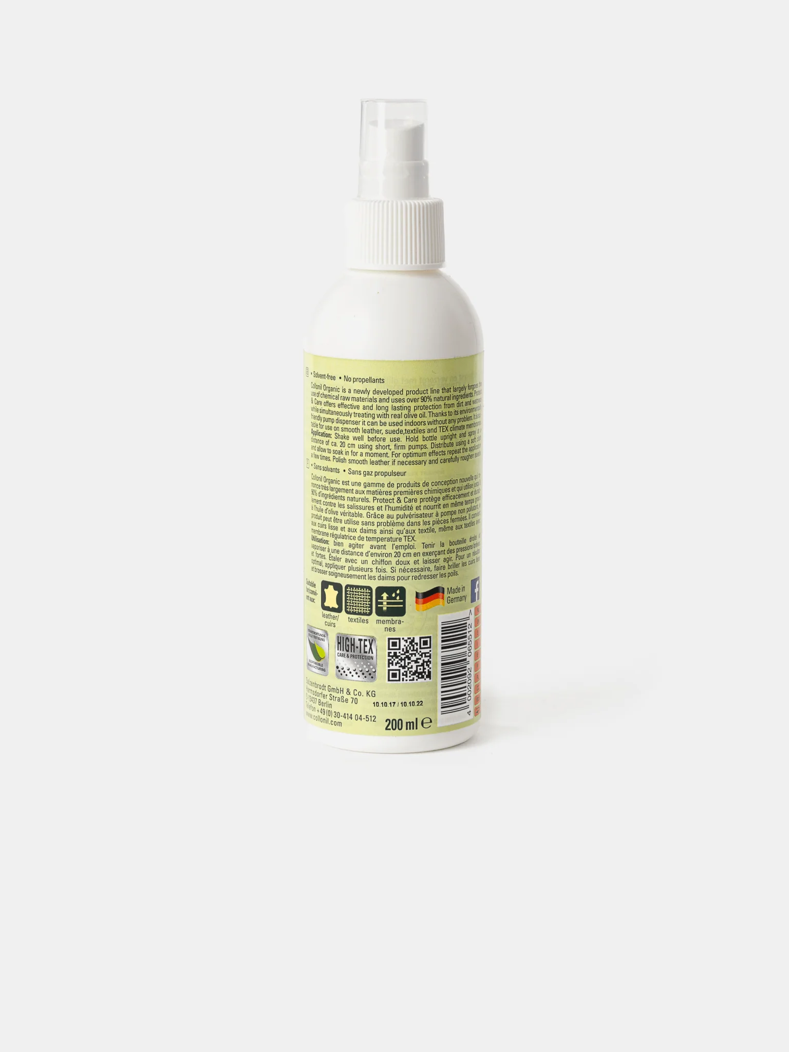 The Collonil Organic Protect and Care - 200ml - Image 2