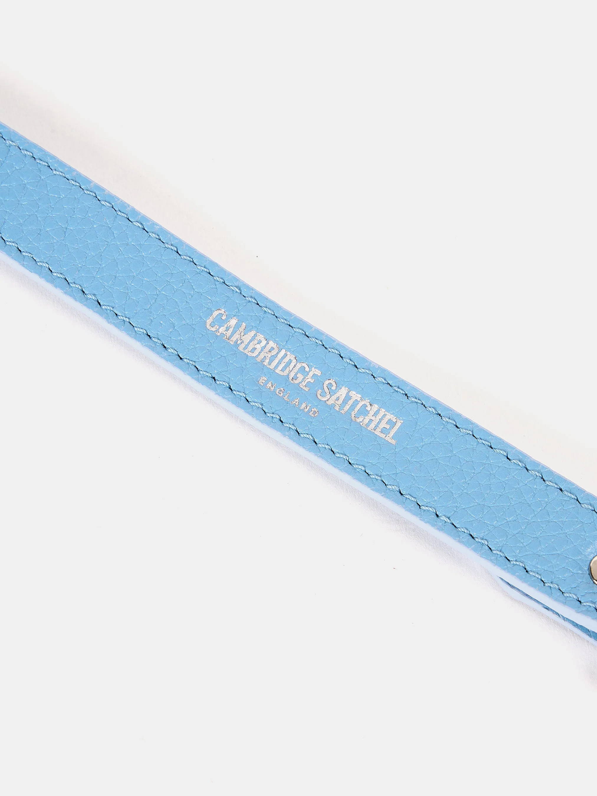 The Crossbody Strap - Cloud Blue Calf Grain - Image 3