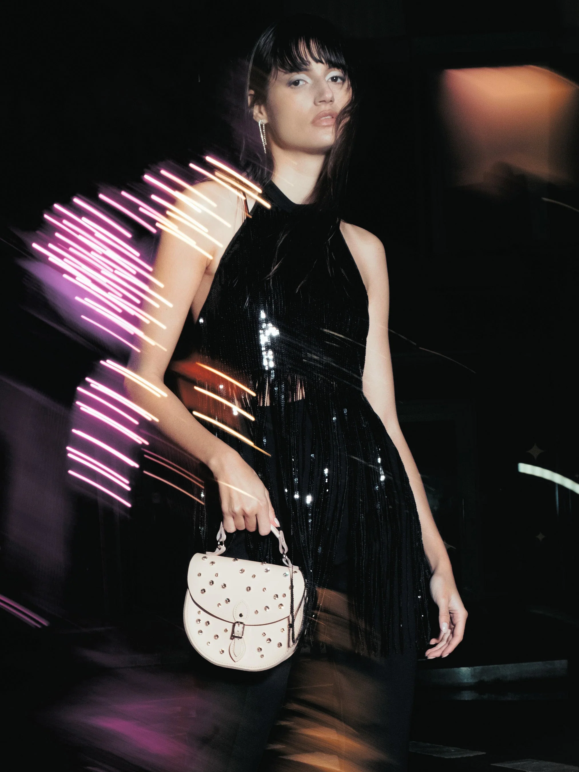 The Isla - Cloud Pink with Swarovski® Crystals - Image 2