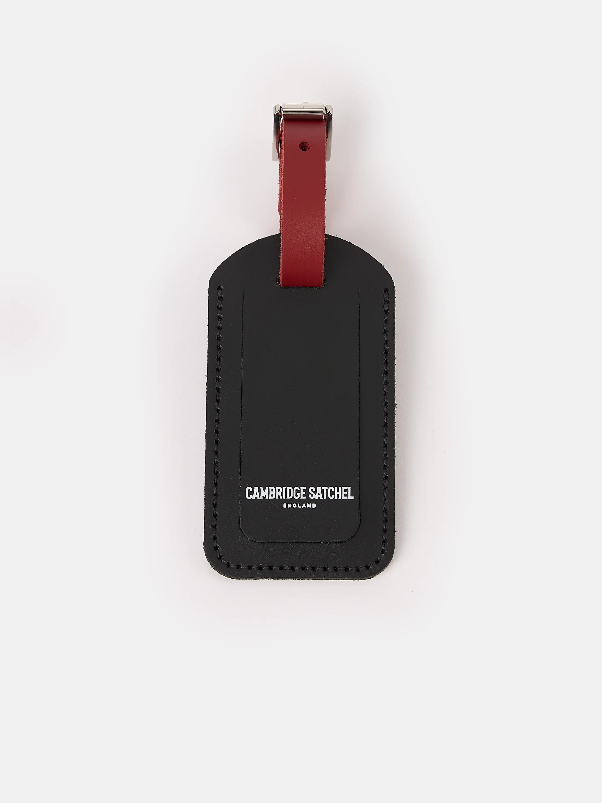 The Luggage Tag - Black with Harvard H - Image 3