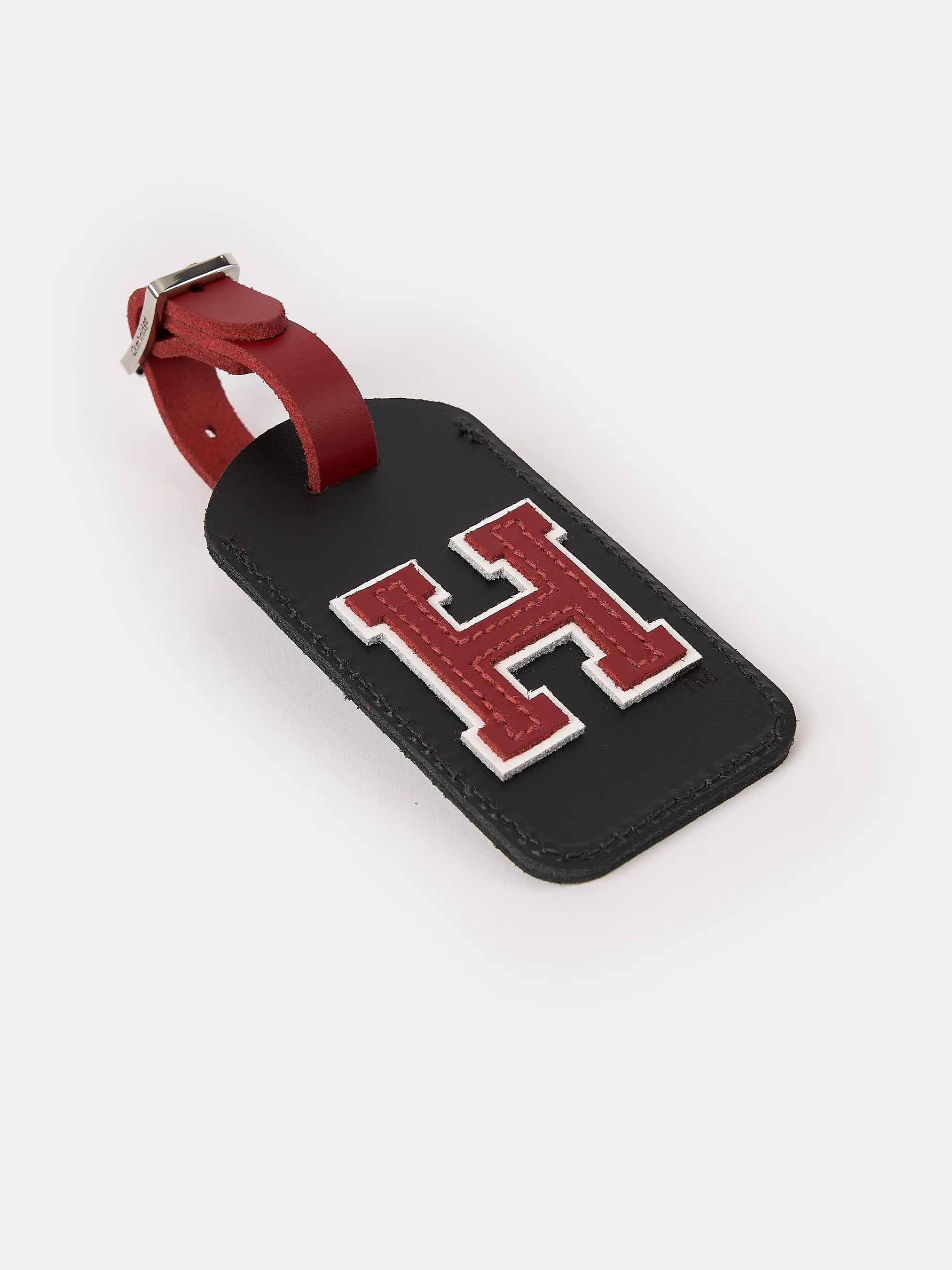 The Luggage Tag - Black with Harvard H - Image 4