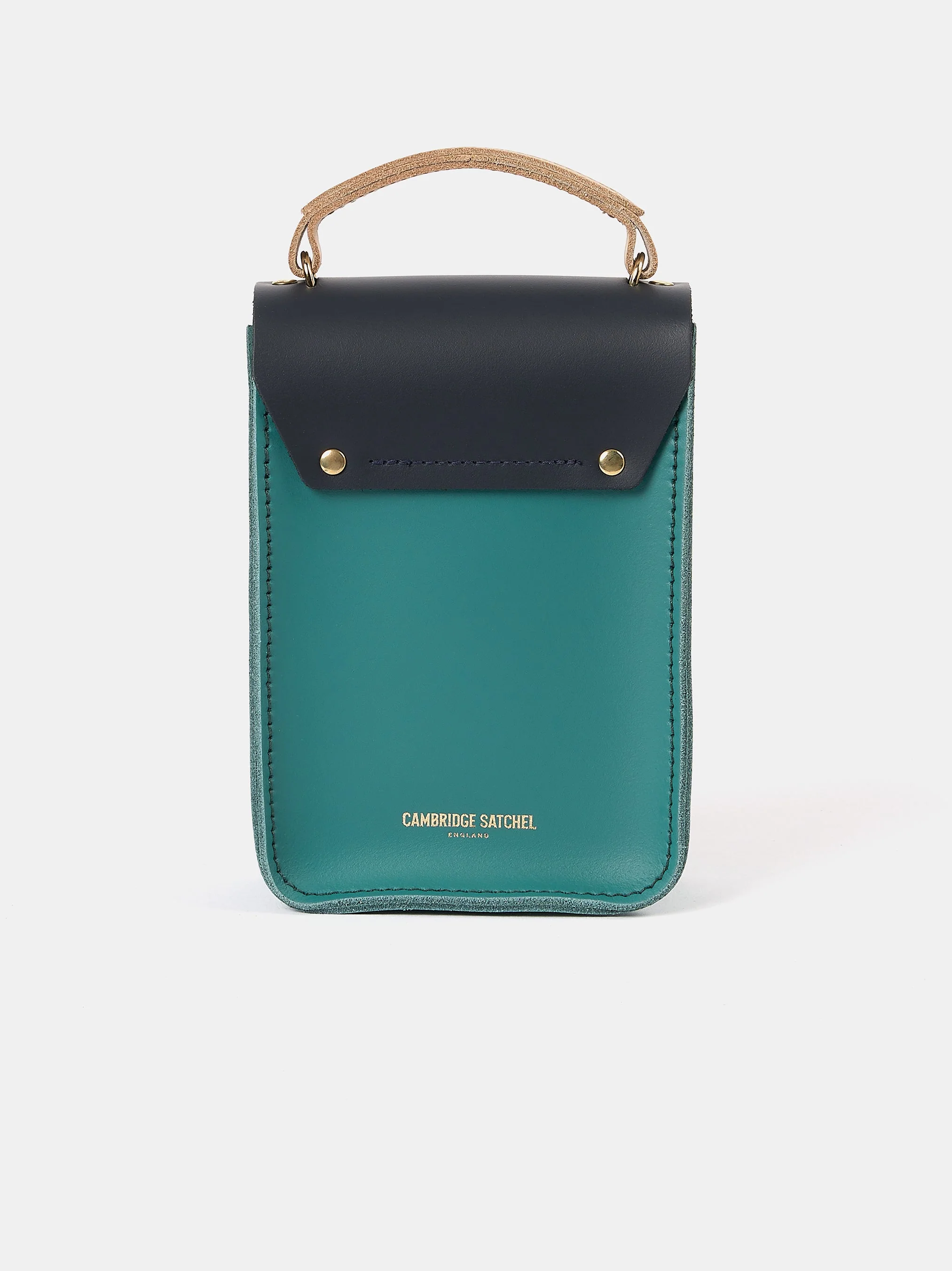 The Mini Binocular Bag - North Sea, Navy & Iced Coffee - Image 3