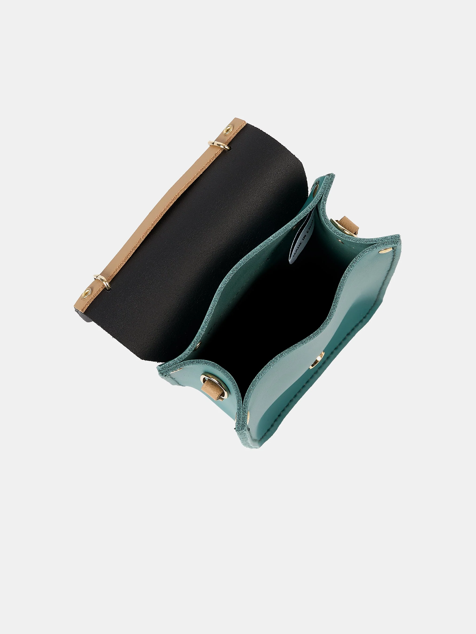 The Mini Binocular Bag - North Sea, Navy & Iced Coffee - Image 8