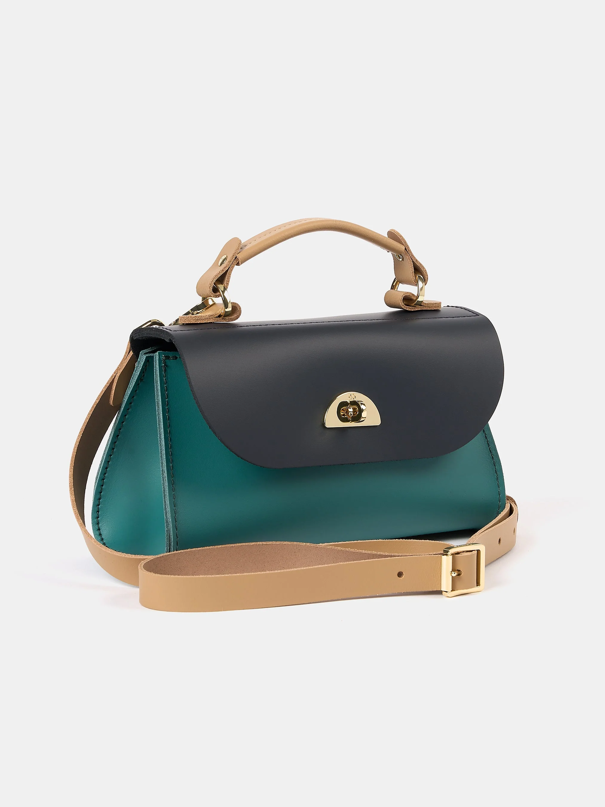 The Mini Daisy - North Sea, Navy & Iced Coffee - Image 5