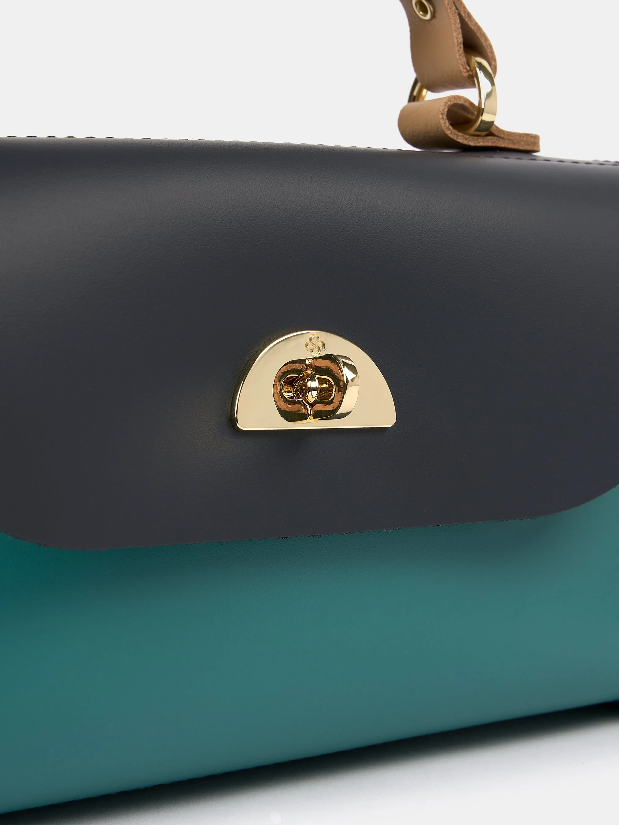 The Mini Daisy - North Sea, Navy & Iced Coffee - Image 6