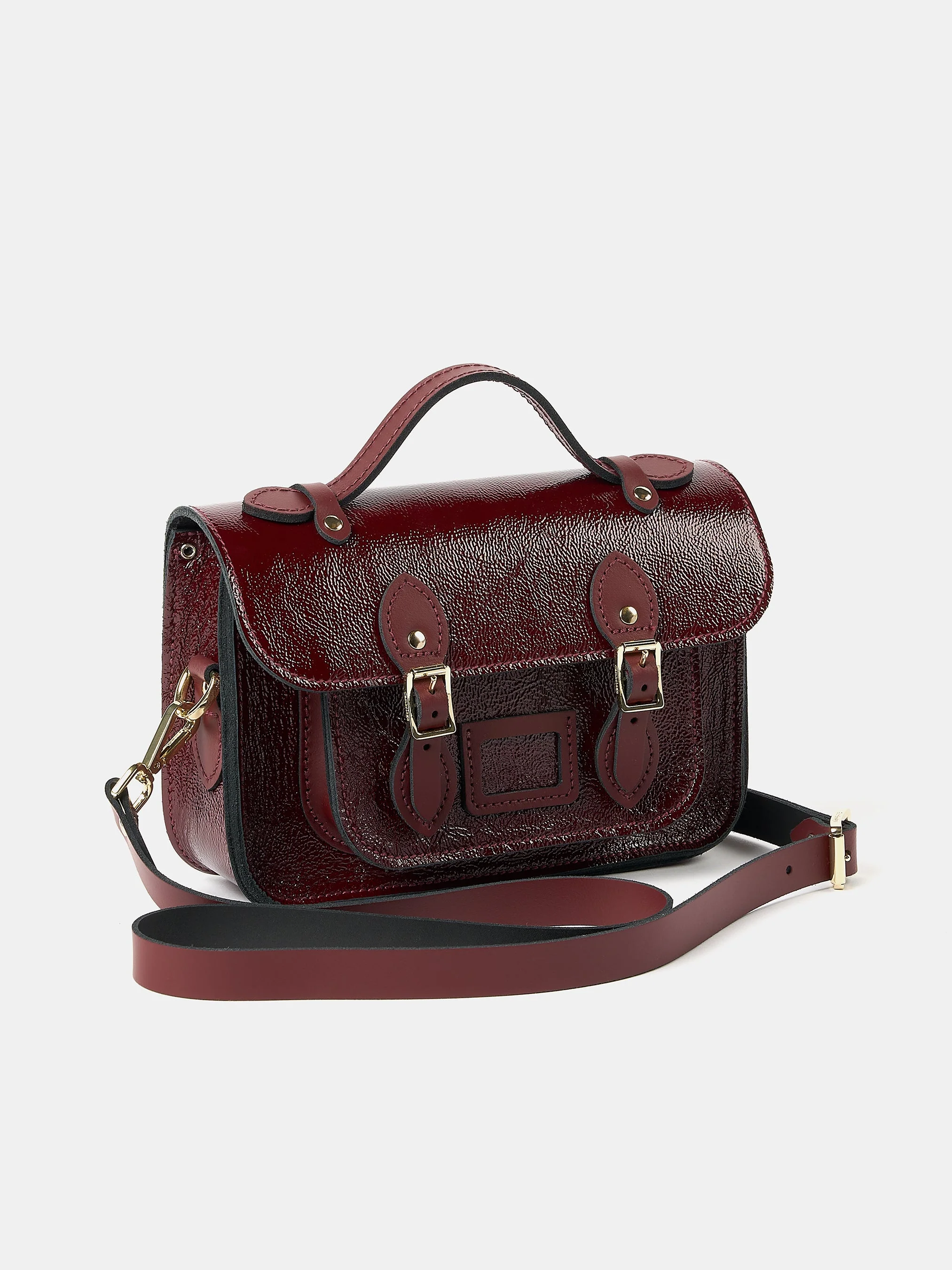 The Mini - Oxblood Patent - Image 4