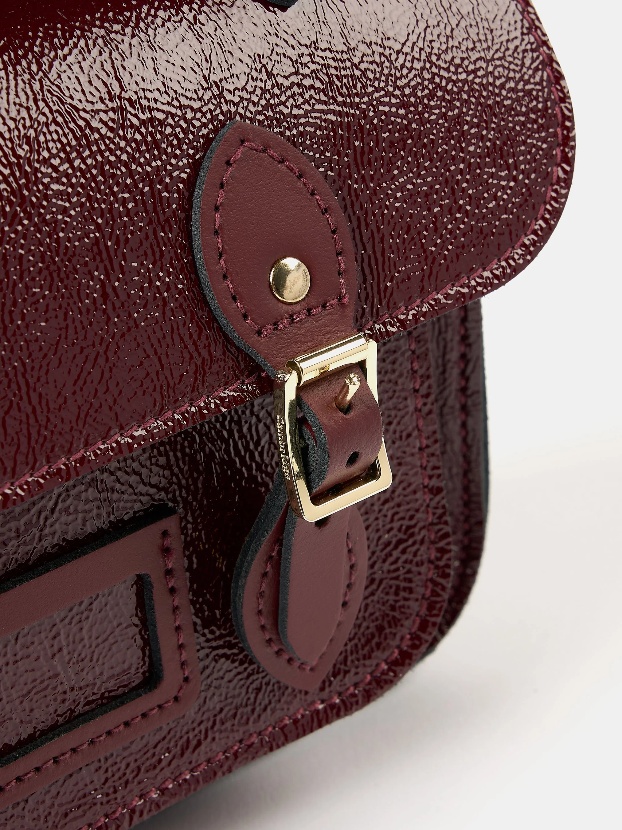 The Mini - Oxblood Patent - Image 8