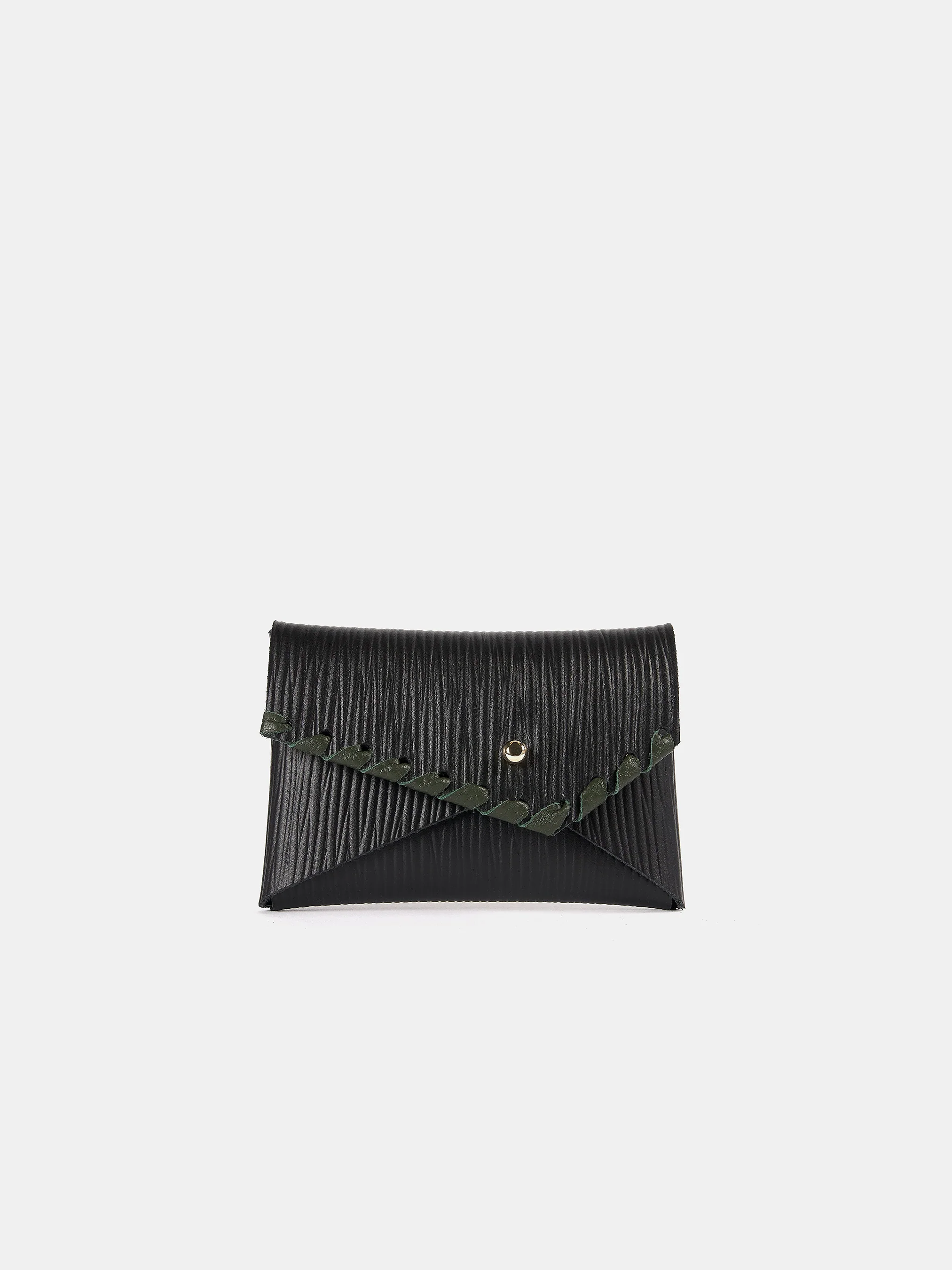 The Mini Purse - Black 1914 Grain