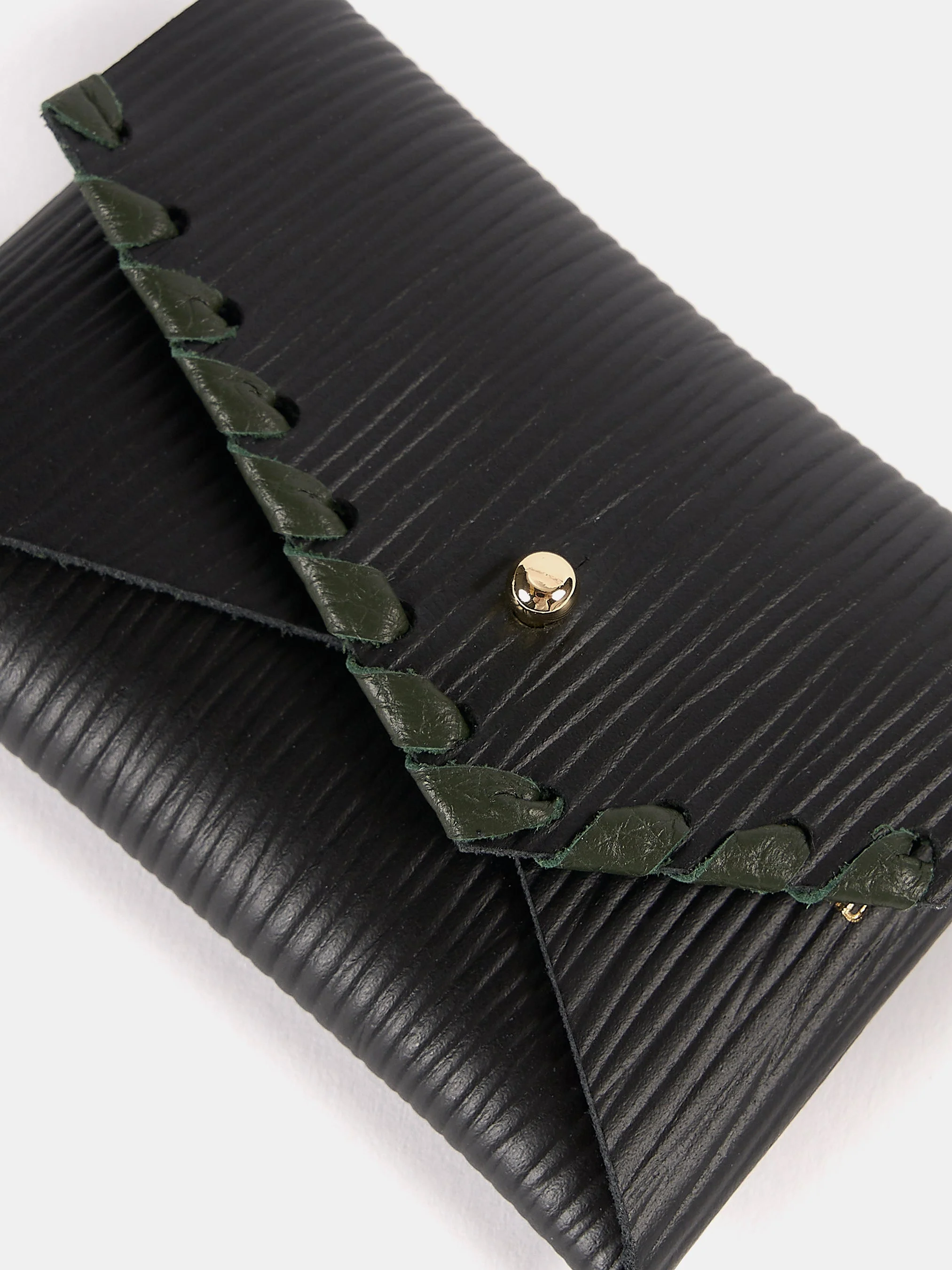 The Mini Purse - Black 1914 Grain - Image 3