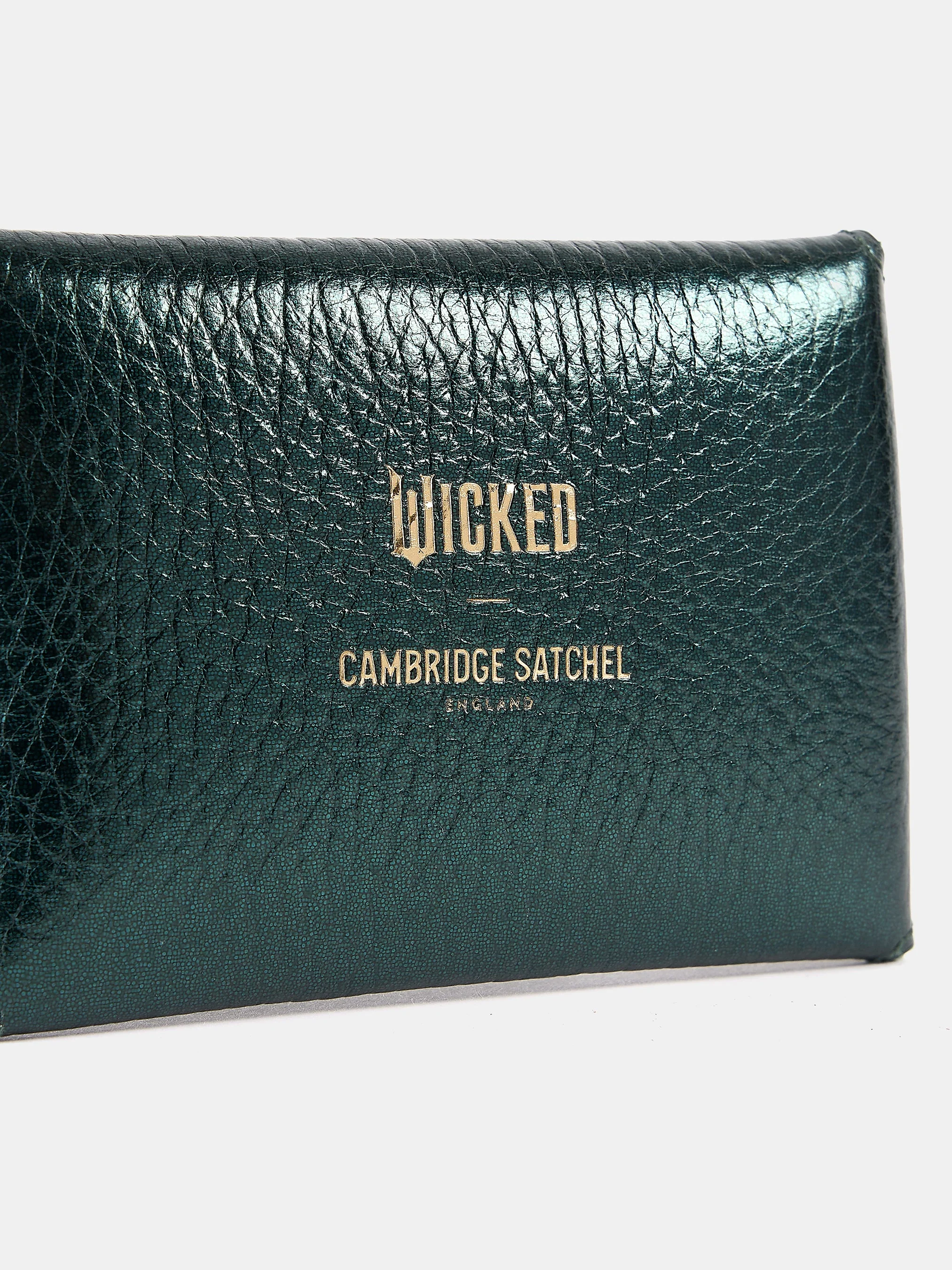 The Mini Purse - Metallic Emerald - Image 4
