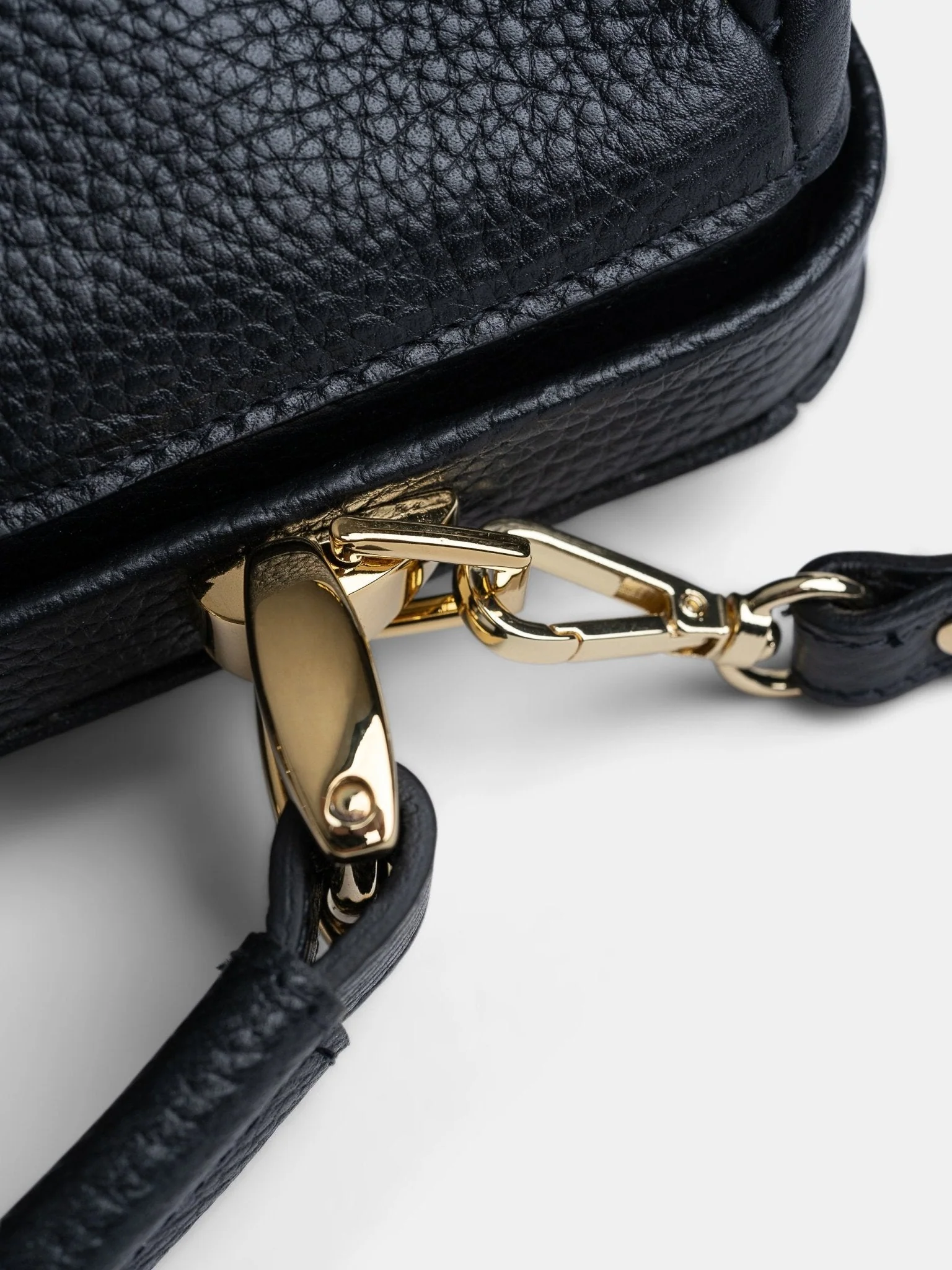 The Sophie - Midnight Black Calf Grain - Image 8
