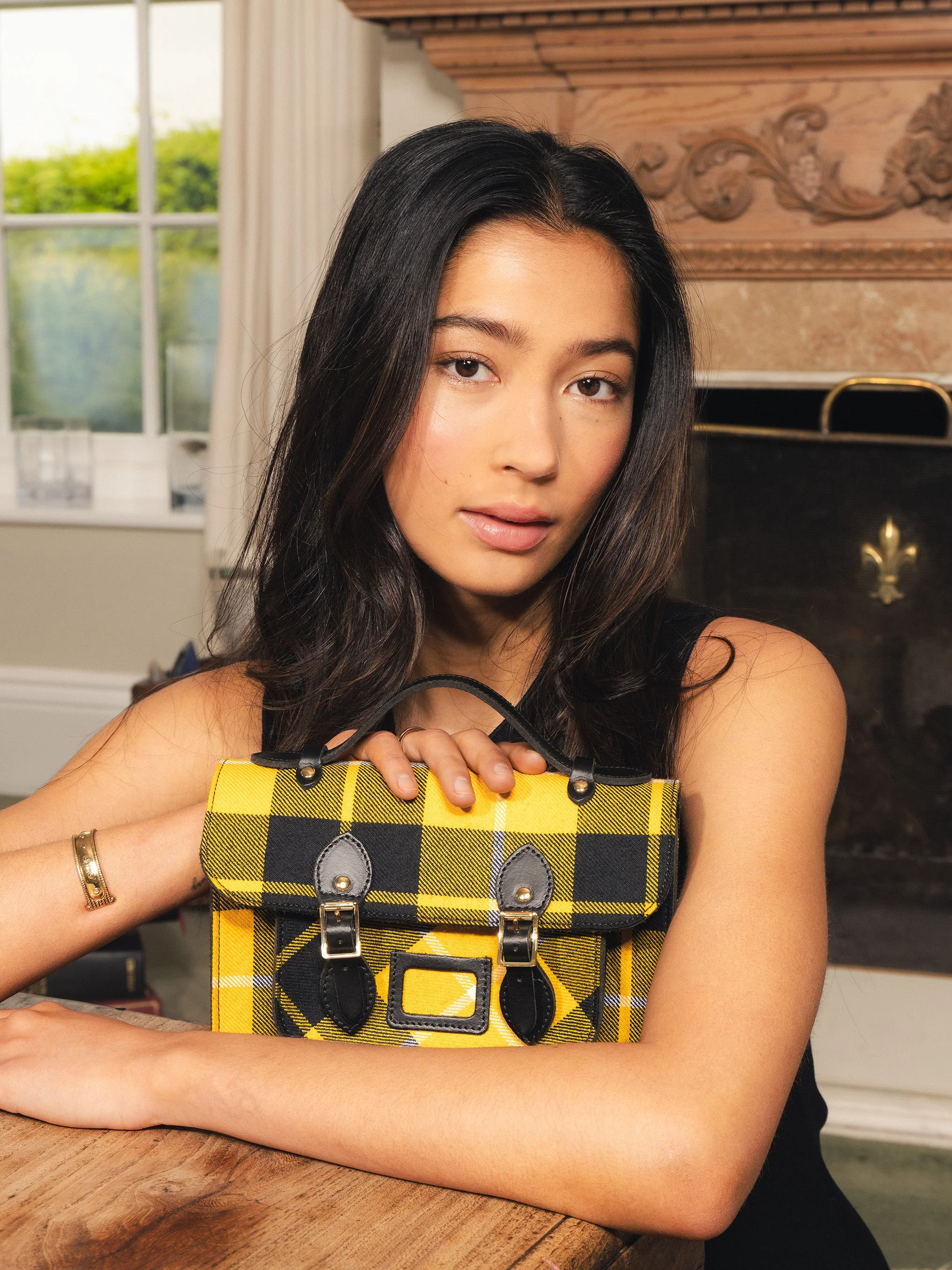 The Mini - Yellow Tartan - Image 2