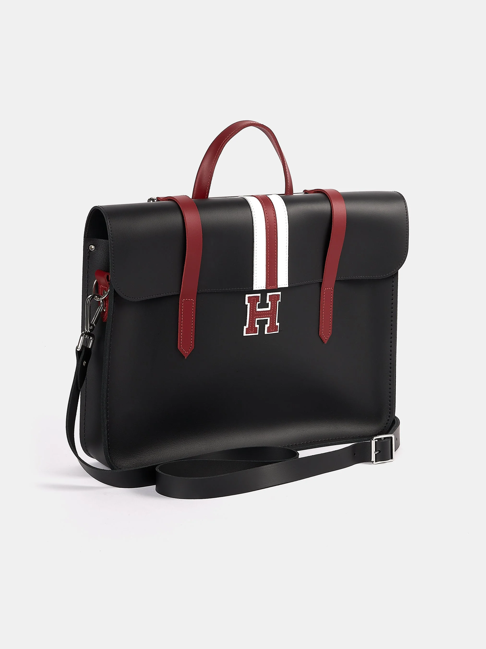 The Music Case - Black with Harvard Stripe - Image 4