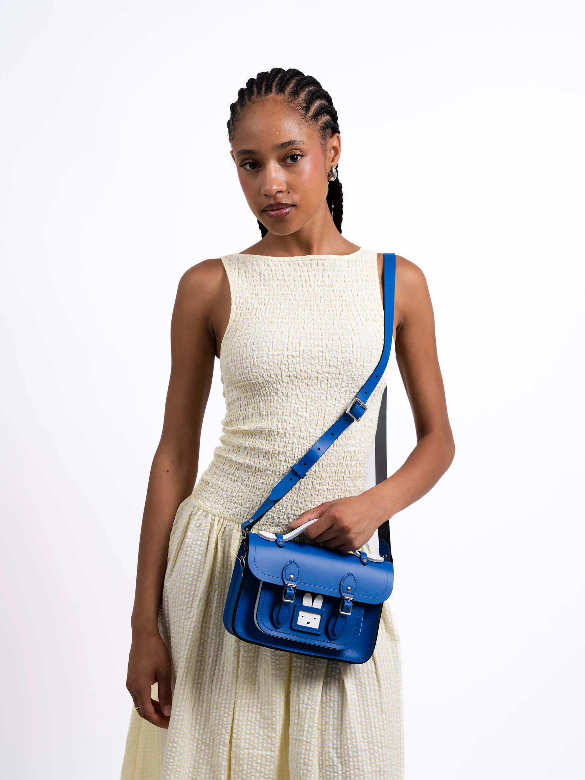 The Peekaboo Miffy Mini Satchel - Royal Blue - Image 3