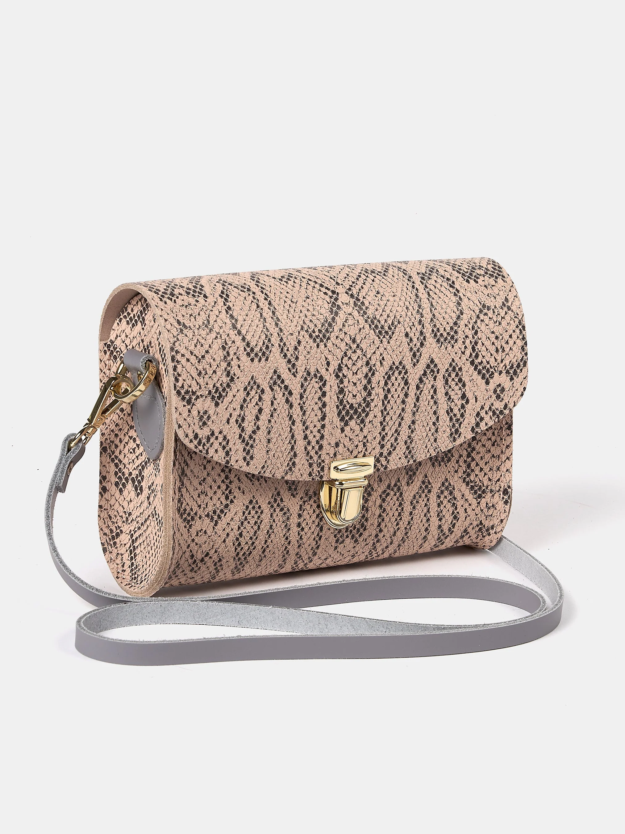 The Pushlock - Flax Matte Python & Slate Grey - Image 4
