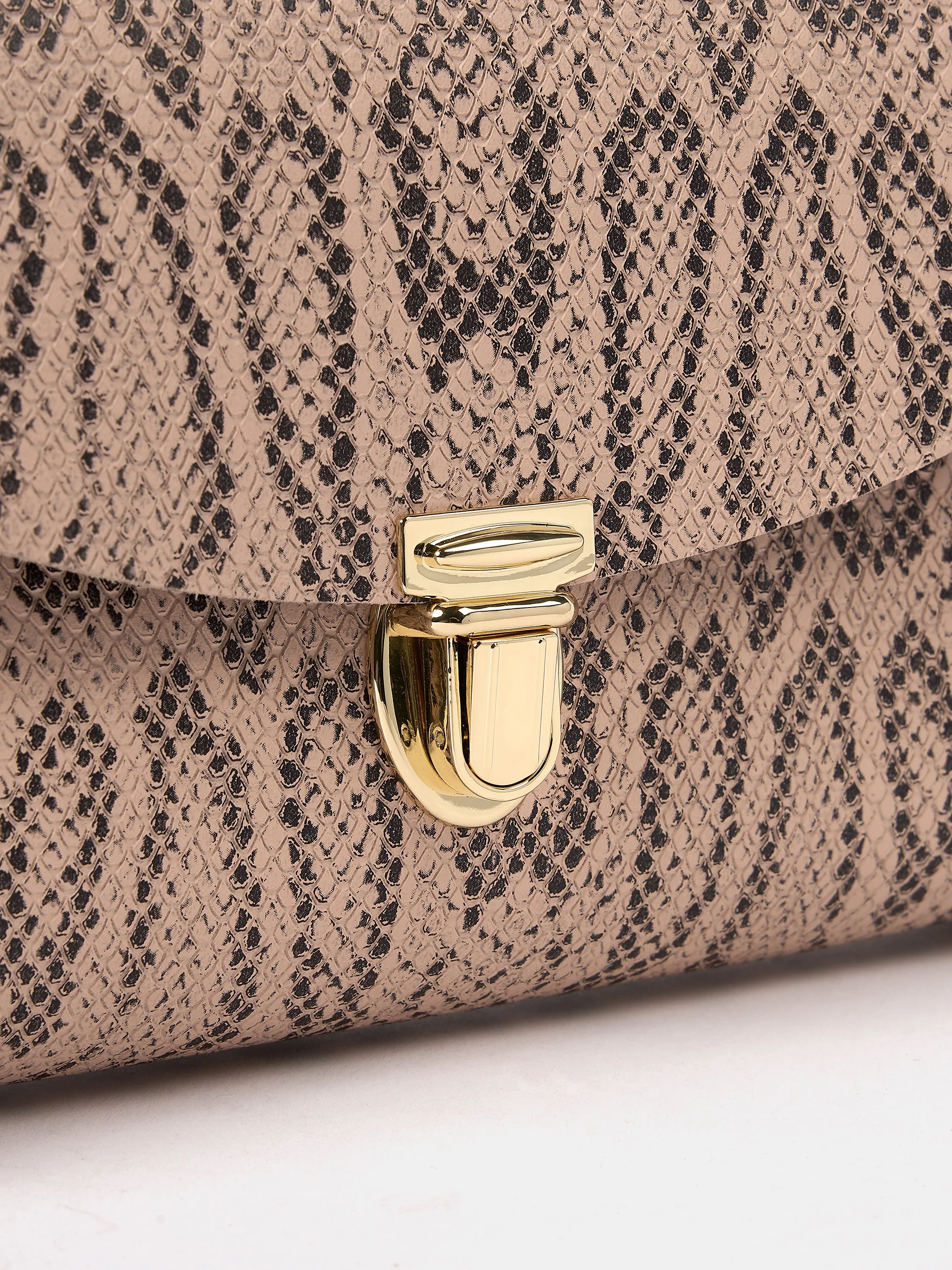 The Pushlock - Flax Matte Python & Slate Grey - Image 9