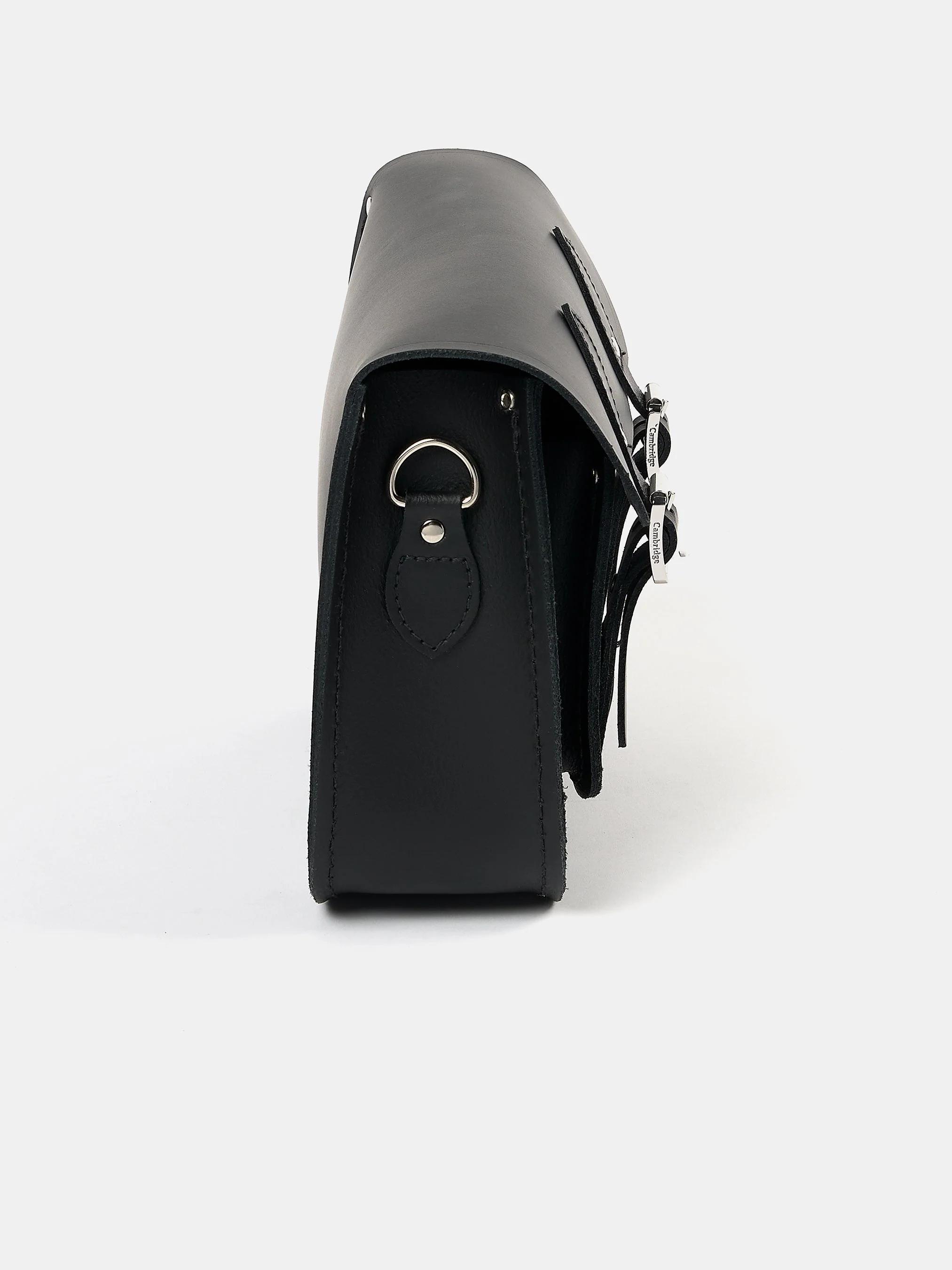 The Satchel Shoulder Bag - Black - Image 4