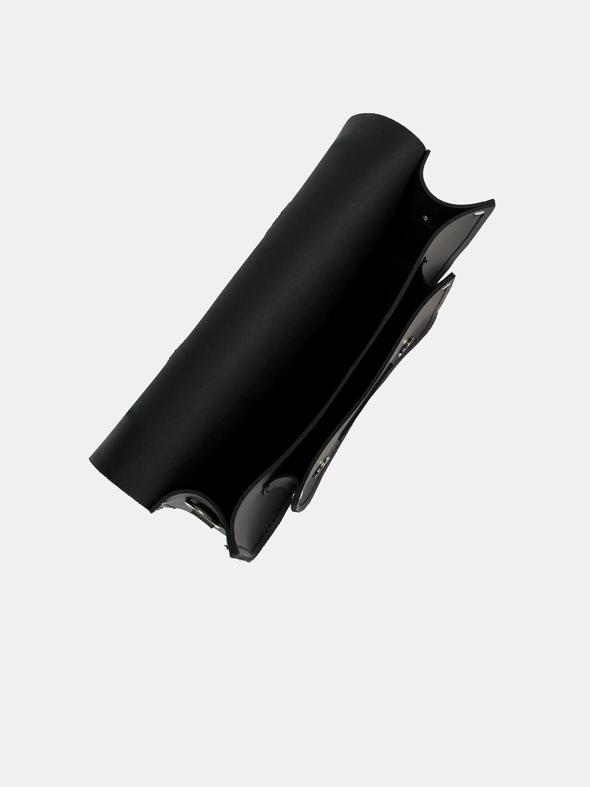 The Satchel Shoulder Bag - Black - Image 6