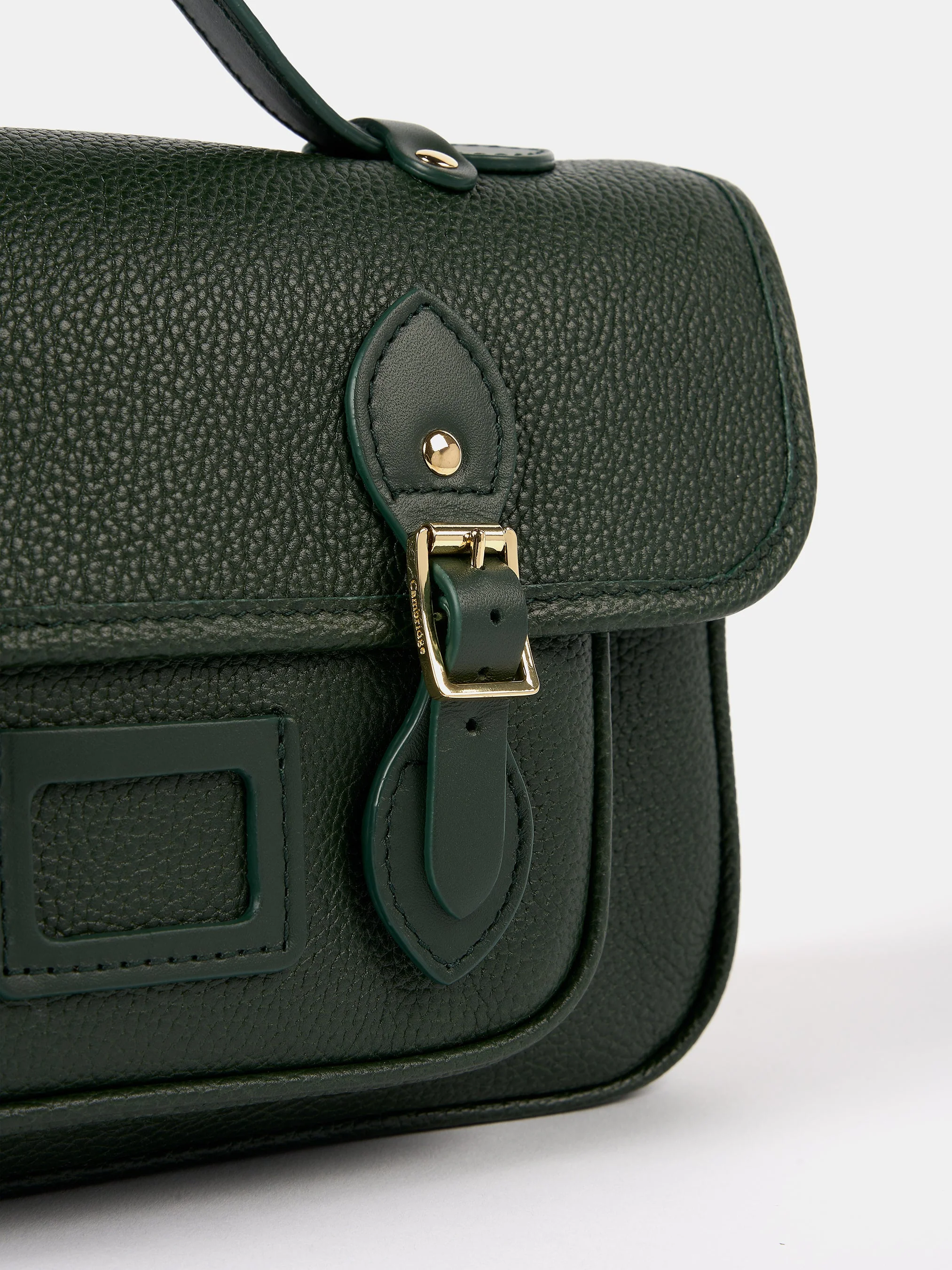 The Soft Satchel - Ivy Calf Grain - Image 7