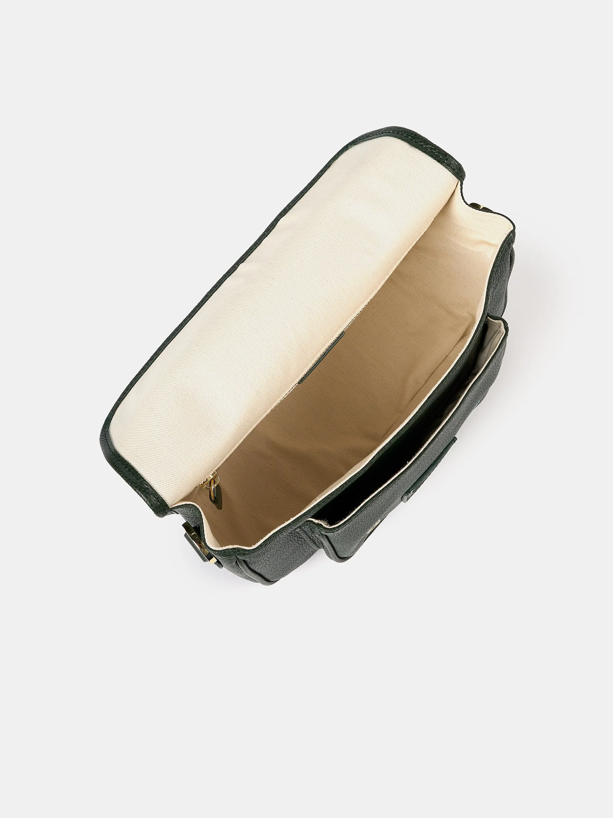 The Soft Satchel - Ivy Calf Grain - Image 8