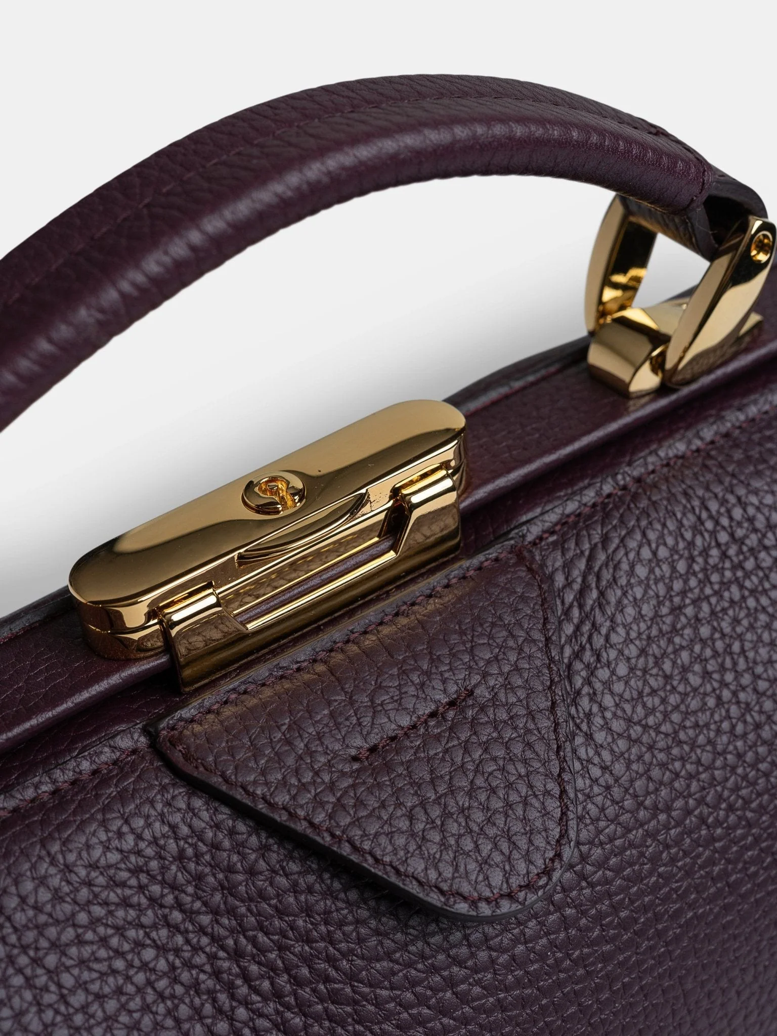 The Sophie - Bordeaux Calf Grain - Image 7
