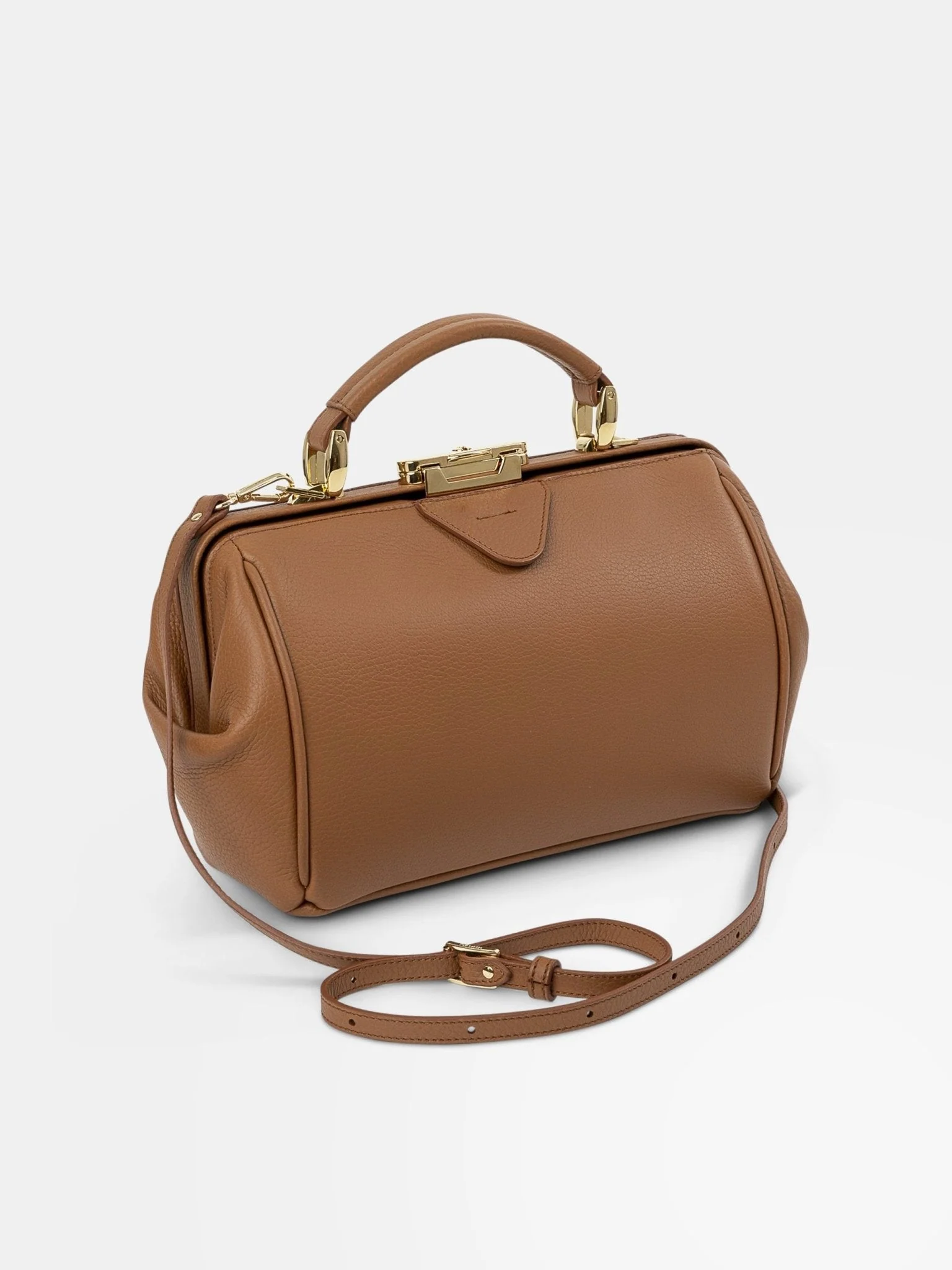 The Sophie -  Havana Brown Calf Grain - Image 4