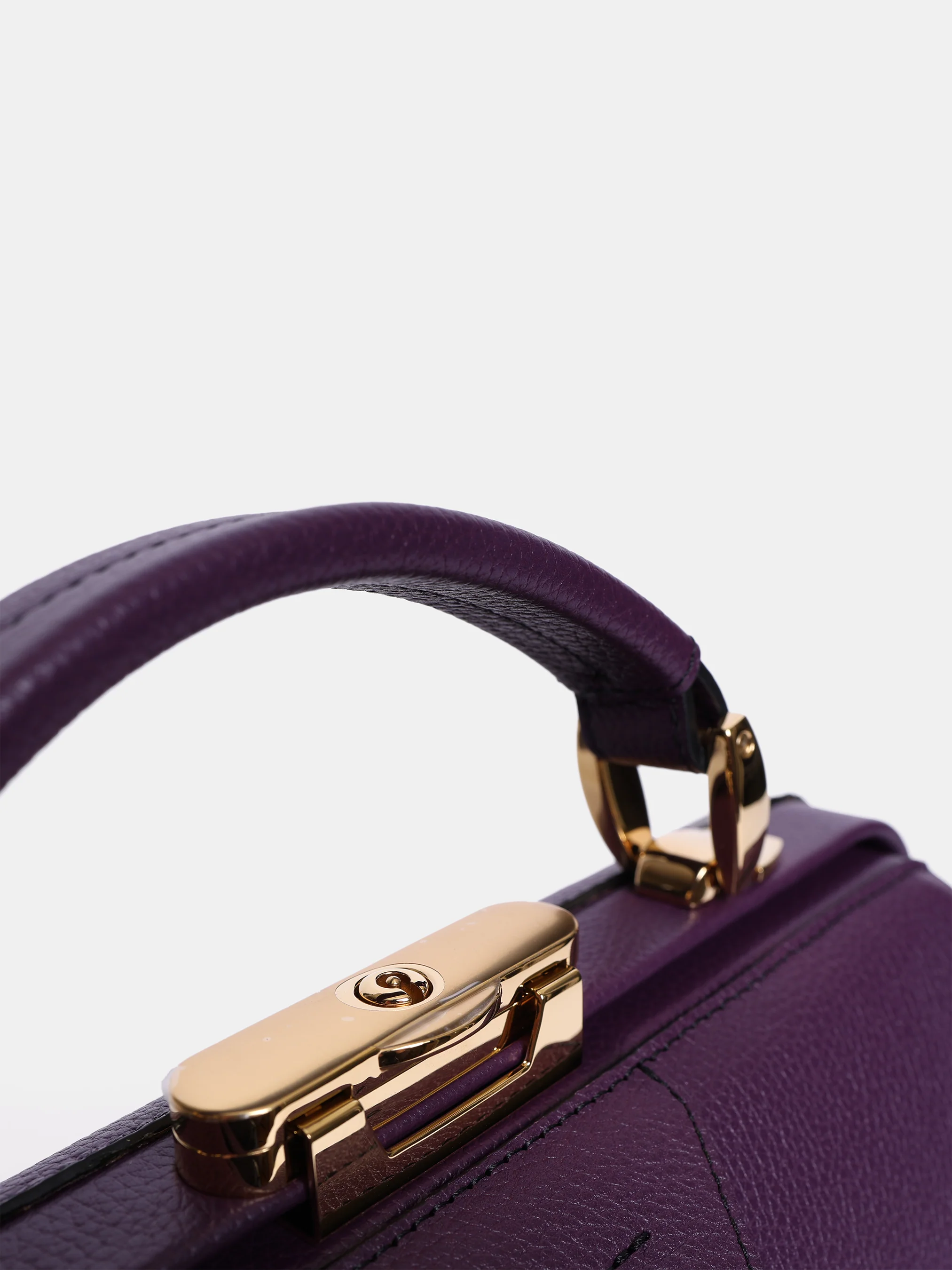 The Sophie - Violet Calf Grain - Image 3