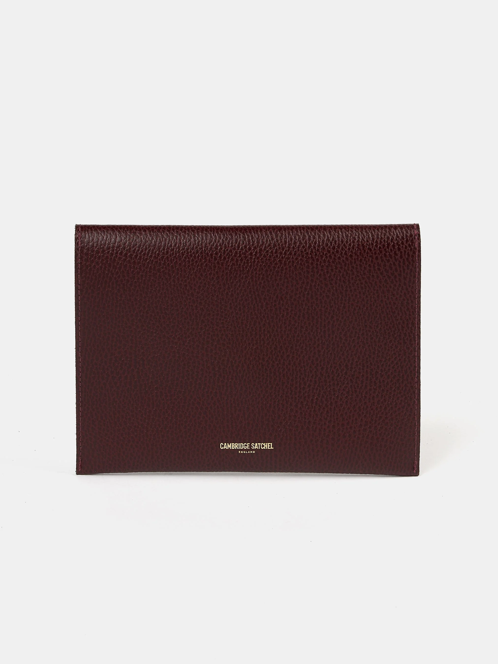 The Twist Lock Pouch - Oxblood Celtic Grain - Image 3