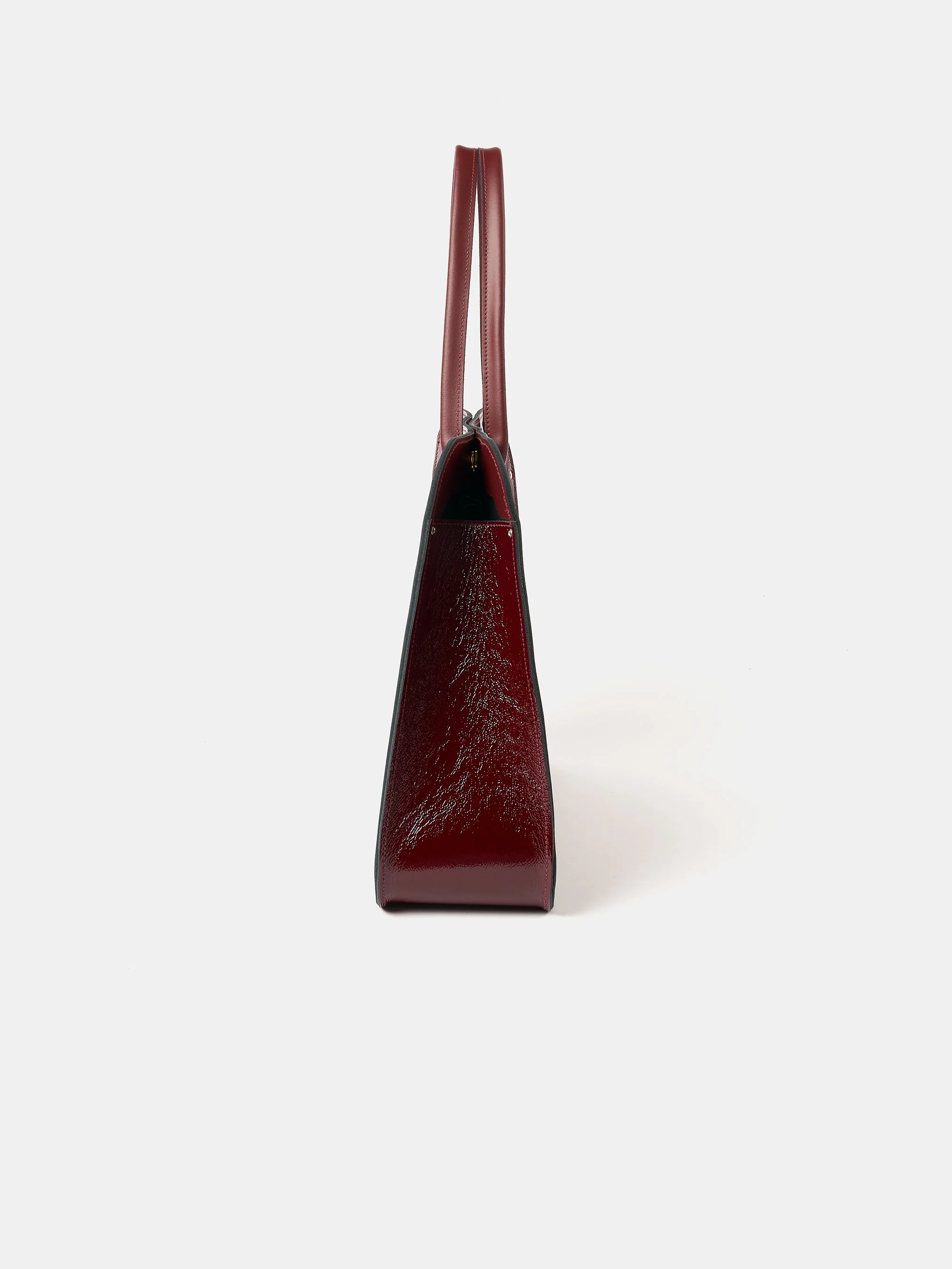 The Work Bag - Oxblood Patent - Image 6