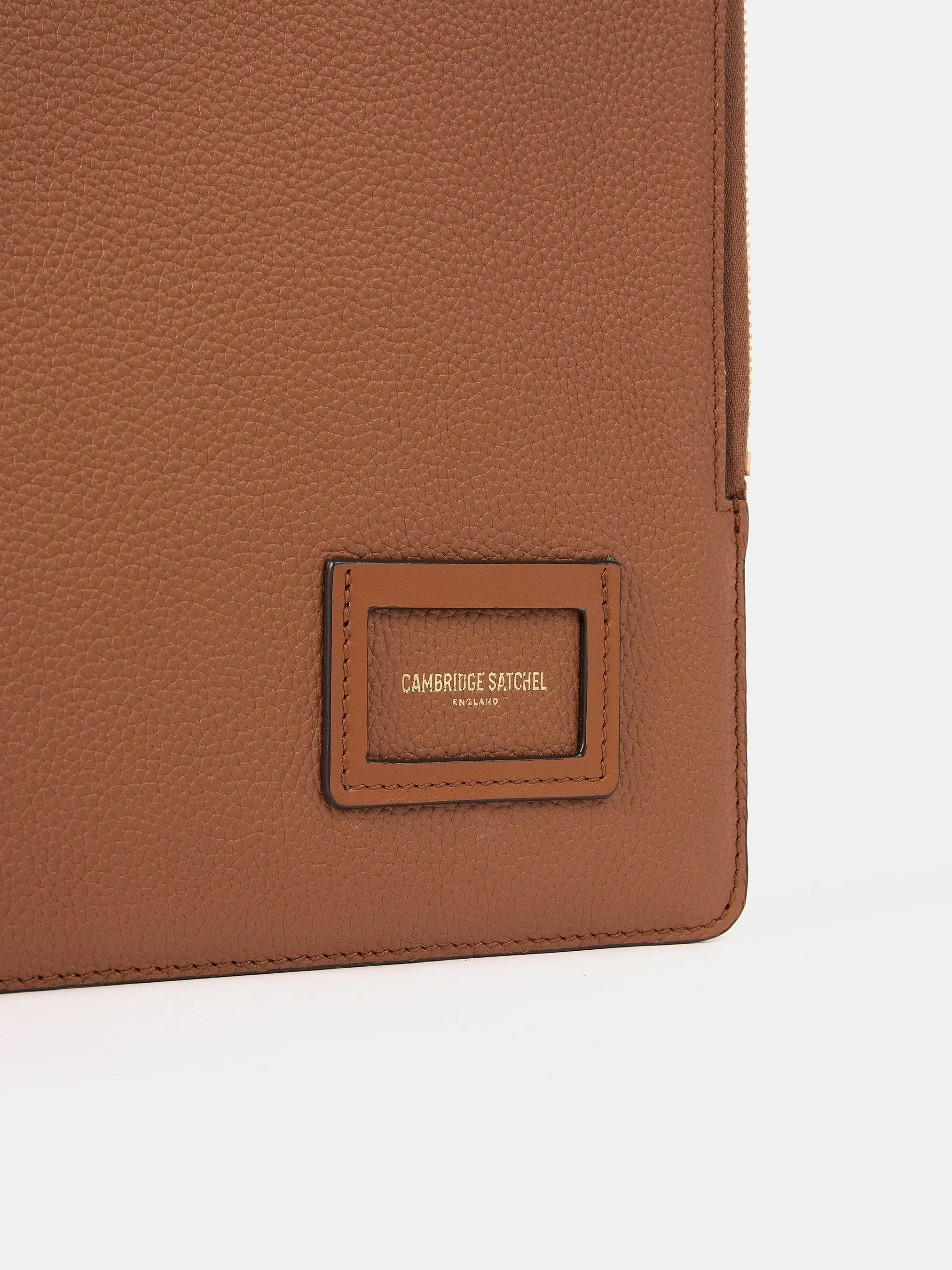 The Zipped Folio - Tan Calf Grain - Image 4