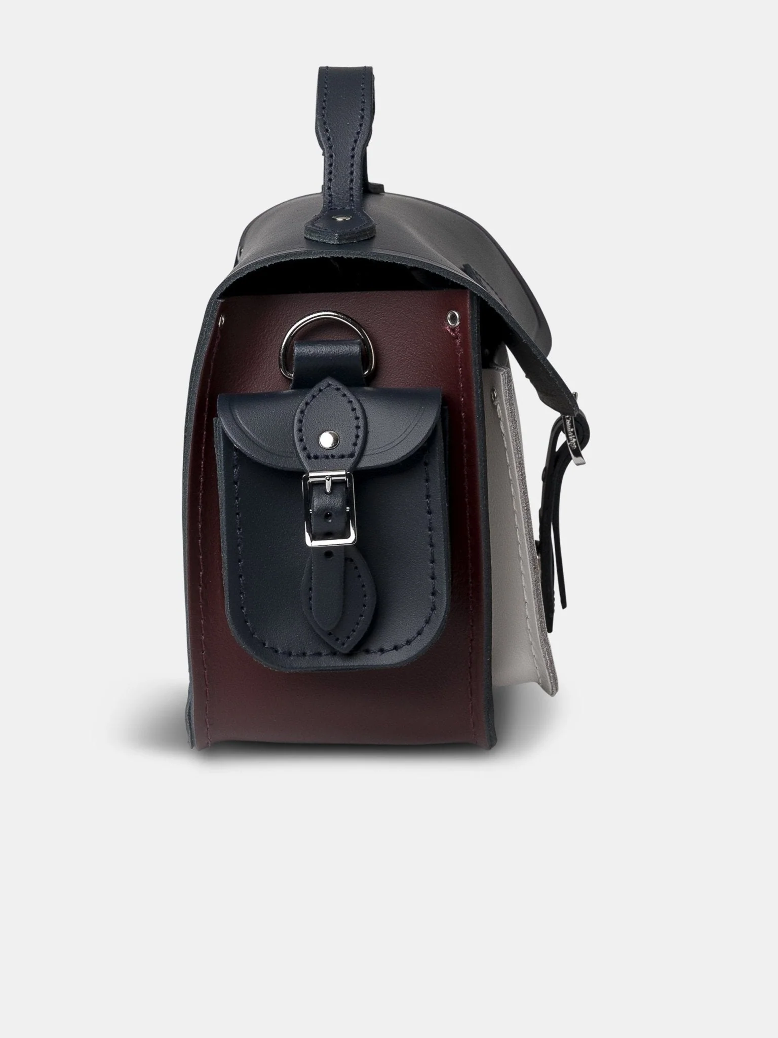 The Traveller - Clay, Oxblood & Navy - Image 4