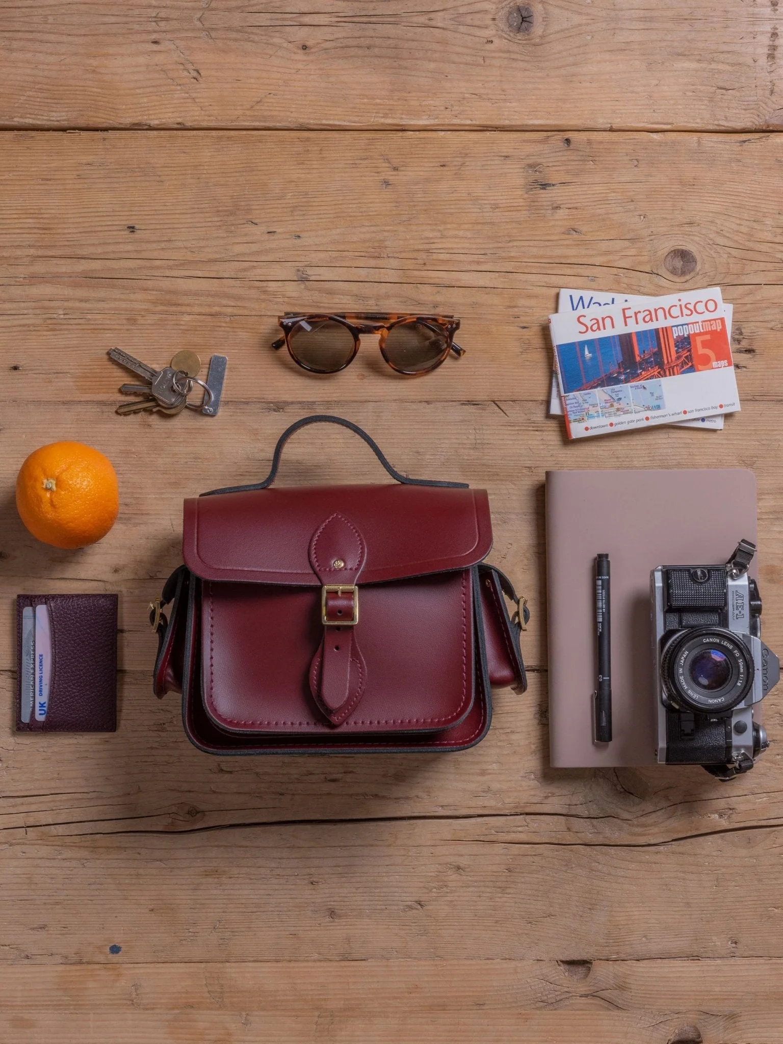 The Traveller -  Oxblood - Image 10